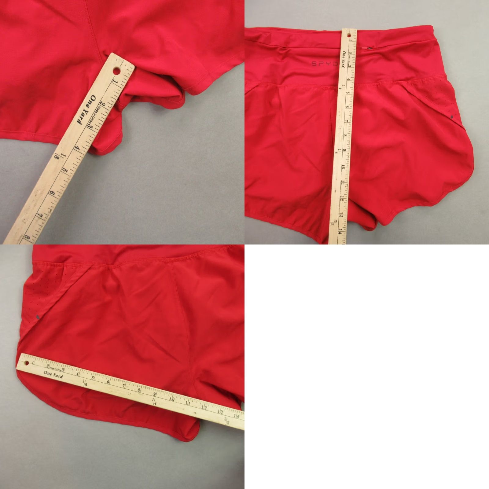 Spyder Spyder Shorts Womens Large Lightweight Activewear Casual Red Size 29" - 8 Thumbnail