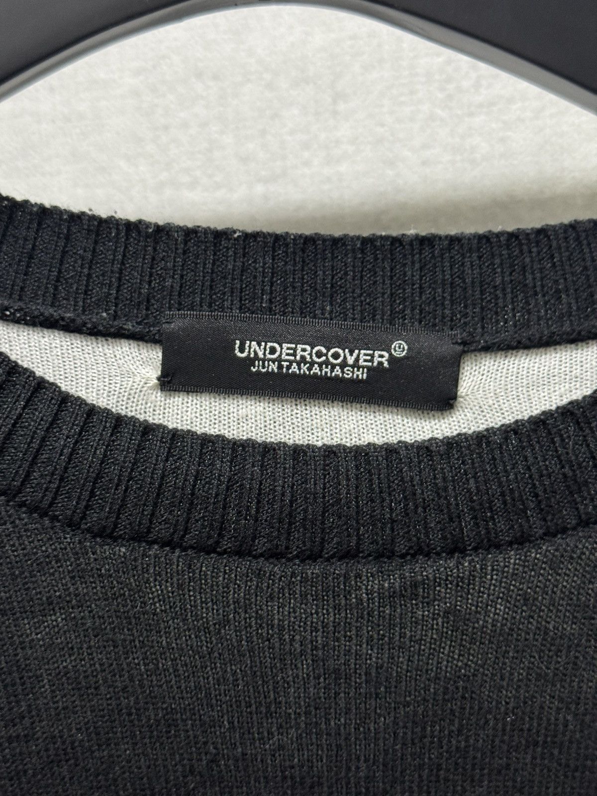 Undercover Undercover long sleeve knit shirt black Size US XL / EU 56 / 4 - 4 Thumbnail