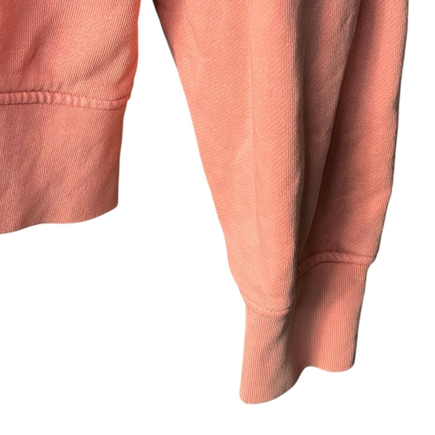 Acne Studios Acne Studios Yana AS Mens XS Ribbed Salmon Cotton Sweatshirt Size US XS / EU 42 / 0 - 5 Thumbnail