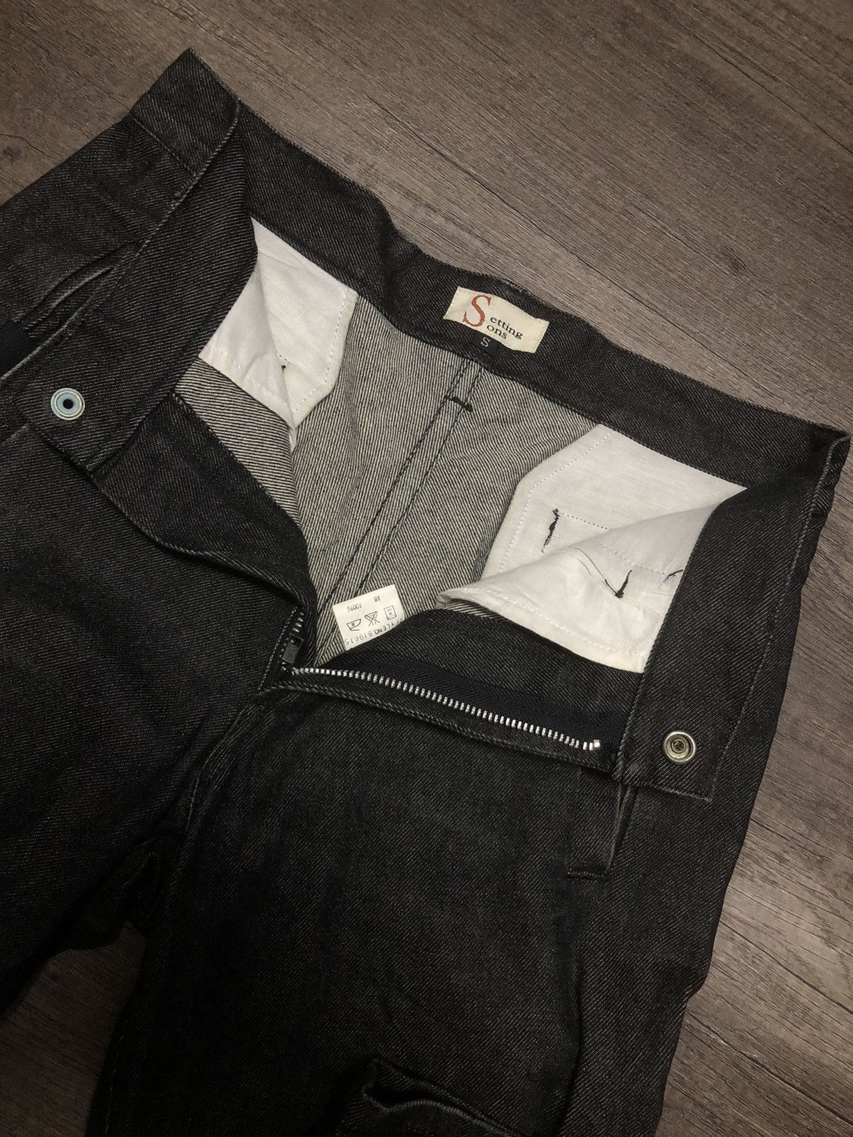 If Six Was Nine × Japanese Brand × Le Grande Bleu (L.G.B.) Vintage Setting Ons Pants Bondage Zipper Design Size US 29 - 22 Thumbnail