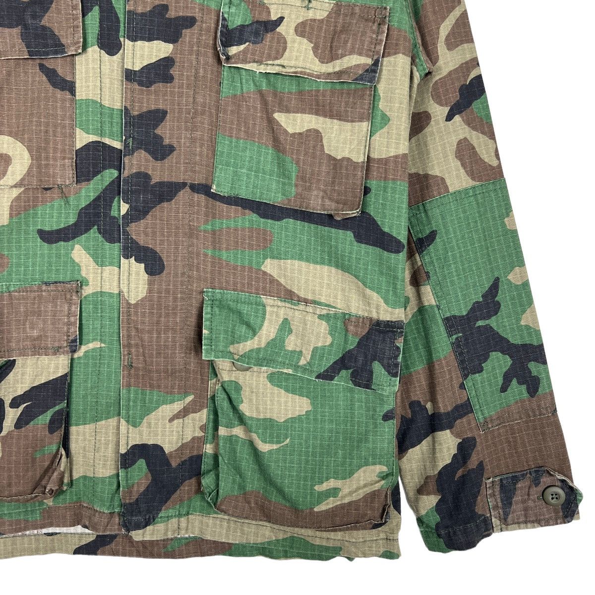 Woodlands 🔥 ROTCHO BDU RIPSTOP CAMO JACKET Size US S / EU 44-46 / 1 - 5 Thumbnail