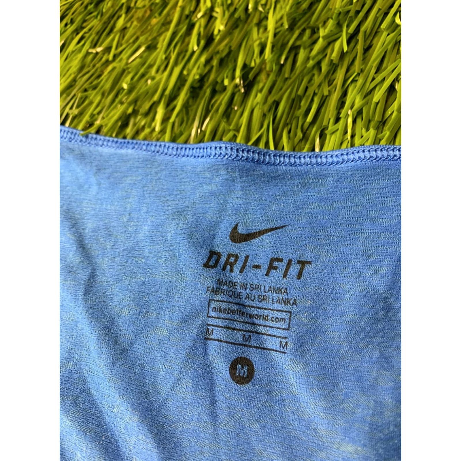 Nike Nike Dri-FIT Vest Shirt Sleeveless Training Jersey M Women Blue Nike Dri-FIT Training Womens Vest Shirt M Blue Size M / US 6-8 / IT 42-44 - 5 Thumbnail