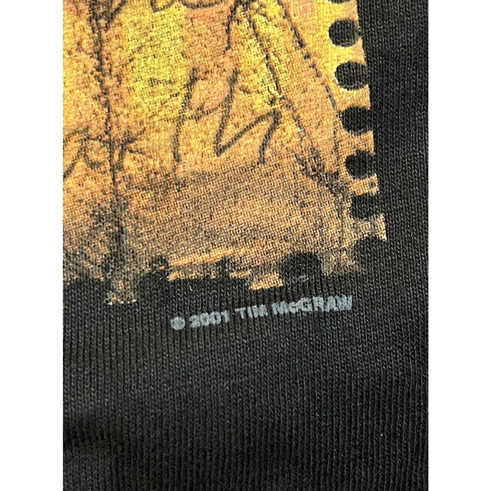 Hanes VINTAGE Tim McGraw T-Shirt Hanes Tour Dates Unisex Adults Short Sleeve Crew Neck Black 100% Cotton Sz M Music Country 2001 Y2K Concert Brand: Hanes Size US M / EU 48-50 / 2 - 3 Thumbnail