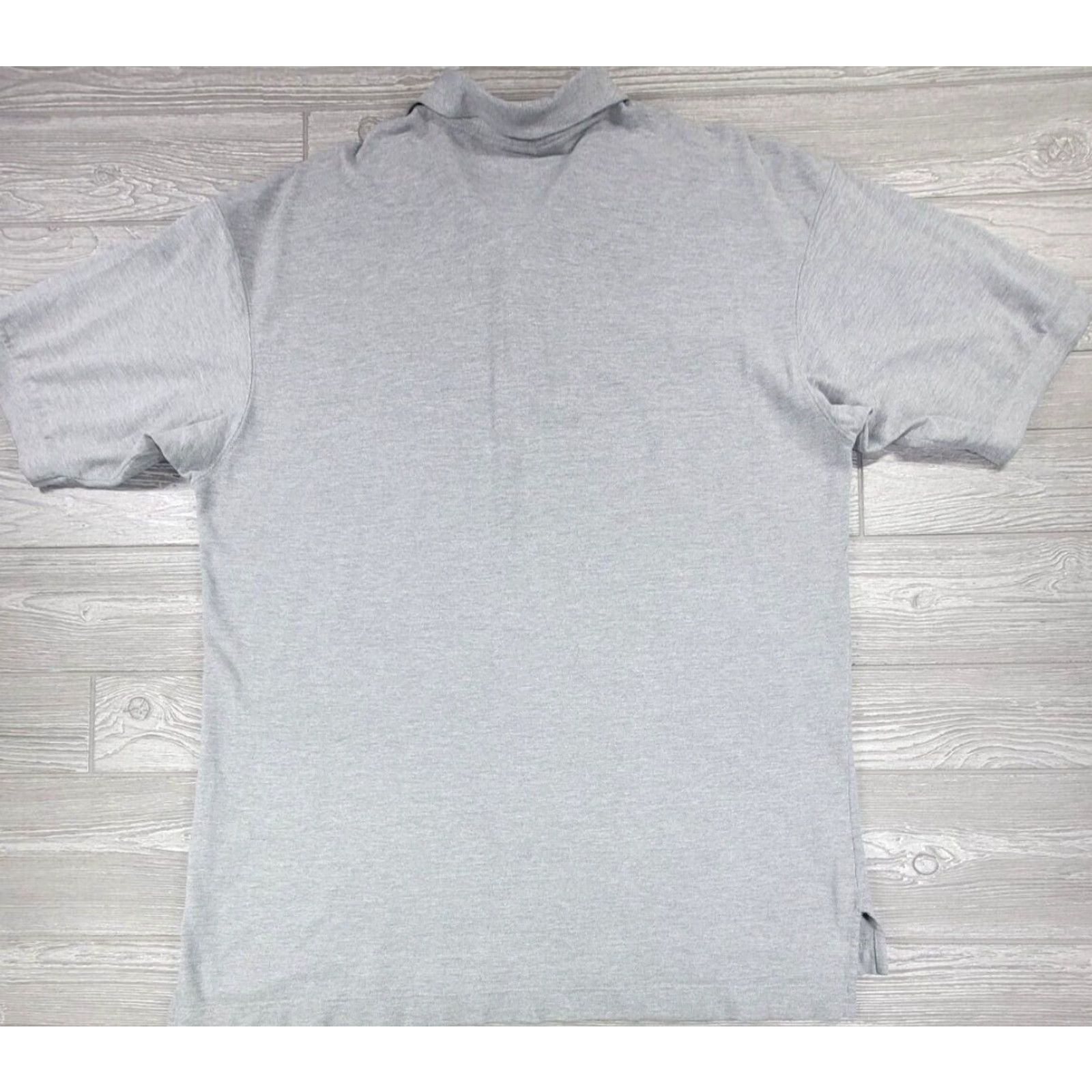Nike VINTAGE Nike Polo Shirt Men Gray Solid Embroidered Swoosh 90s Nike Sportswear Polo Shirt Gray XL Men Oversized 90s Nike Polo Shirt Mens Size US XL / EU 56 / 4 - 5 Thumbnail