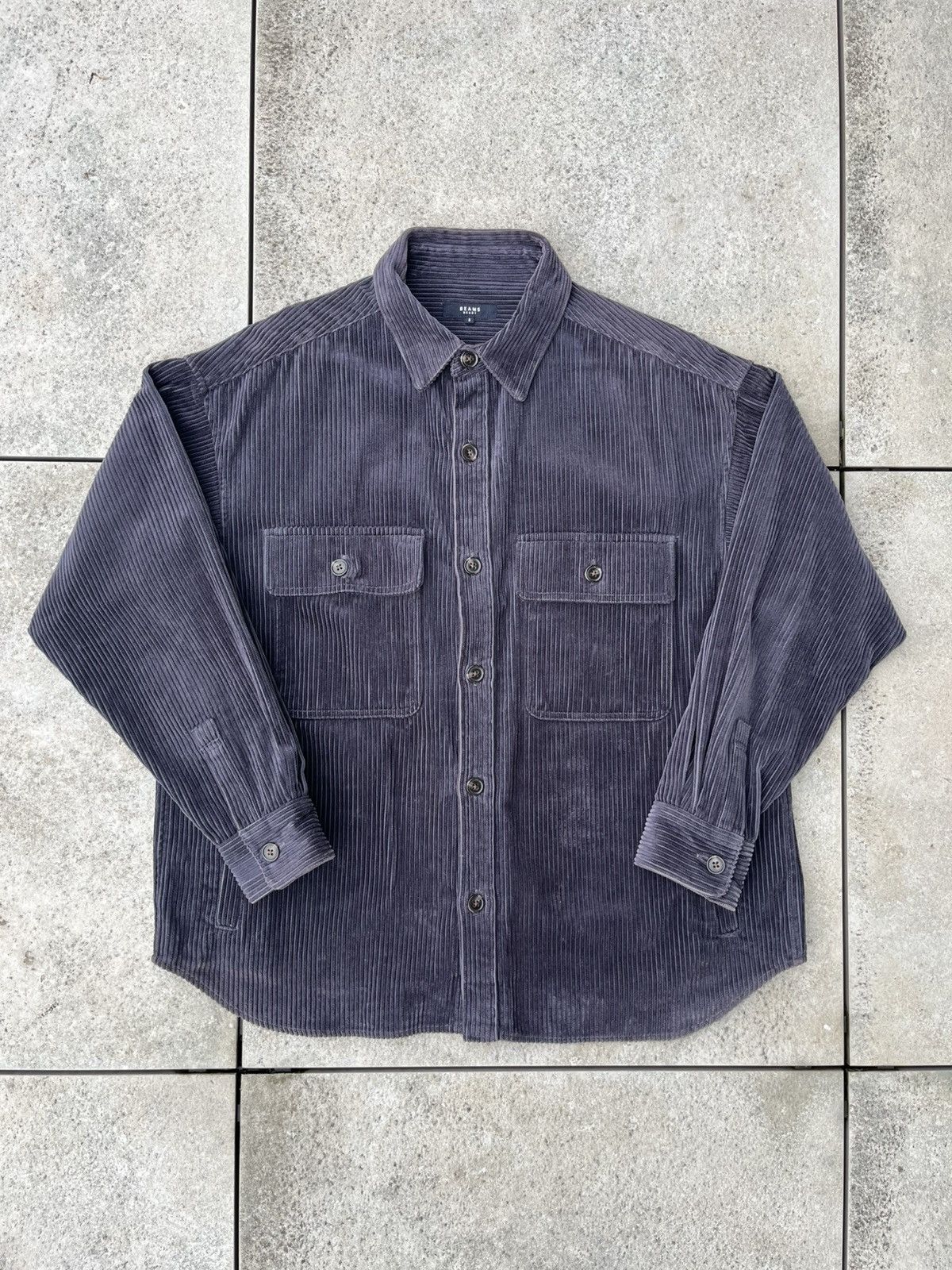 Beams Plus Rare Beams Heart corduroy overshirt jacket Size US L / EU 52-54 / 3 - 1 Thumbnail