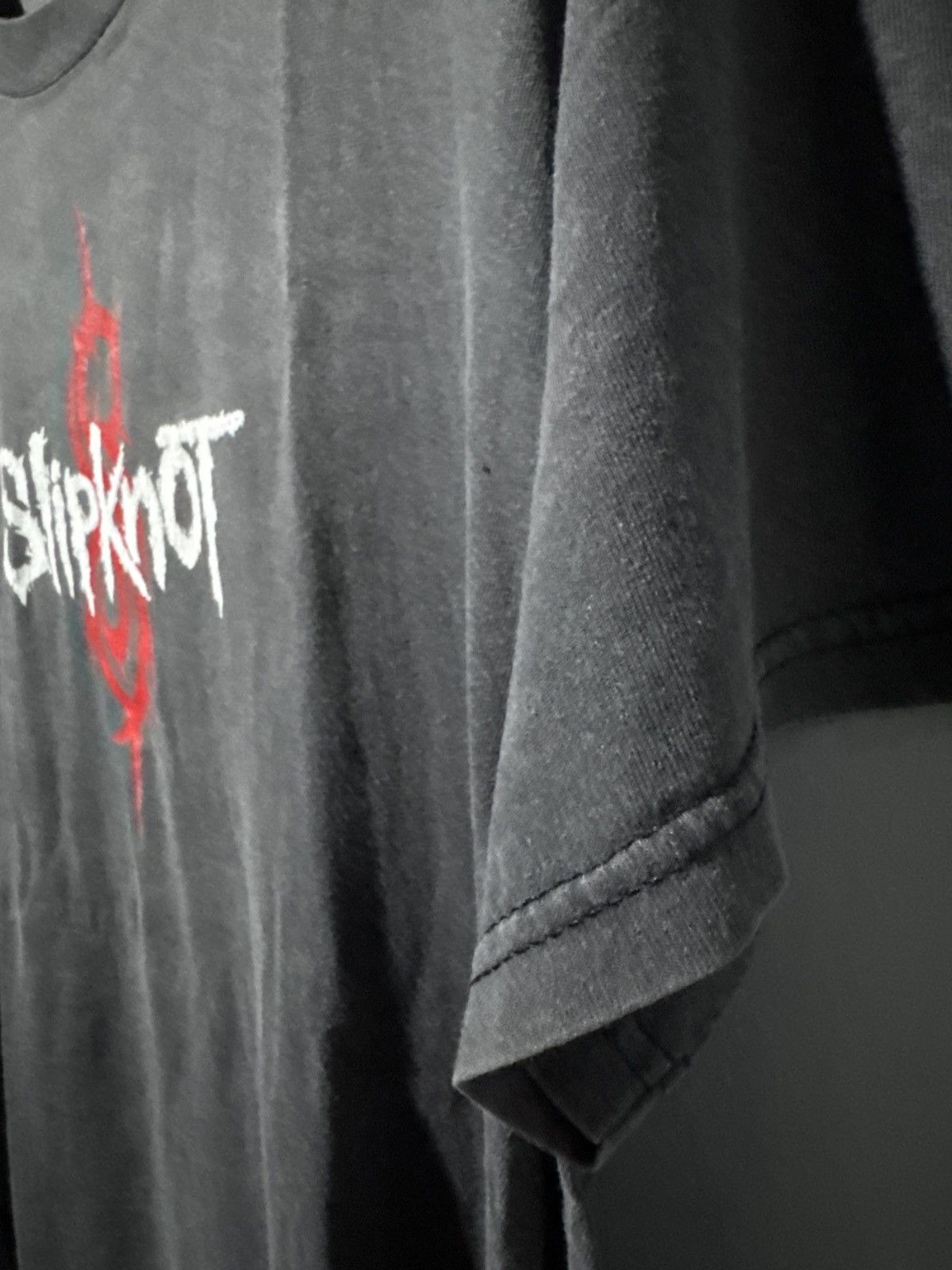 Band Tees Vintage 99's Slipknot Barcode Metal Band Logo Black Size US XL / EU 56 / 4 - 8 Thumbnail