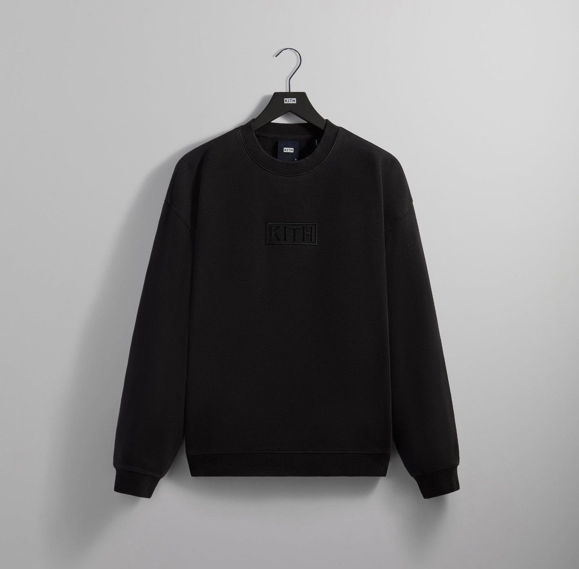 Kith Kith Cyber Monday Box Logo Crewneck - Black | Grailed