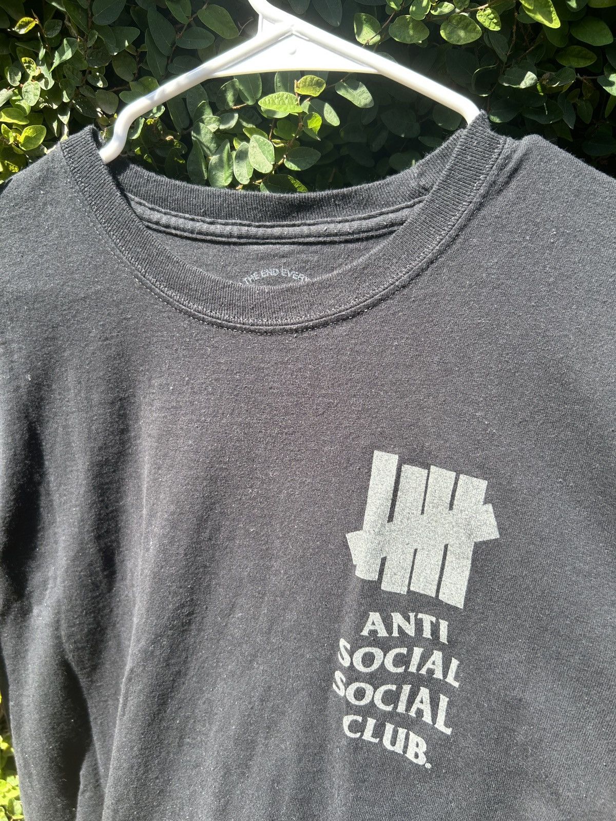 Anti Social Social Club (AntiSocial Social Club x Undefeated Collab) Box logo Tee! Size US L / EU 52-54 / 3 - 6 Thumbnail