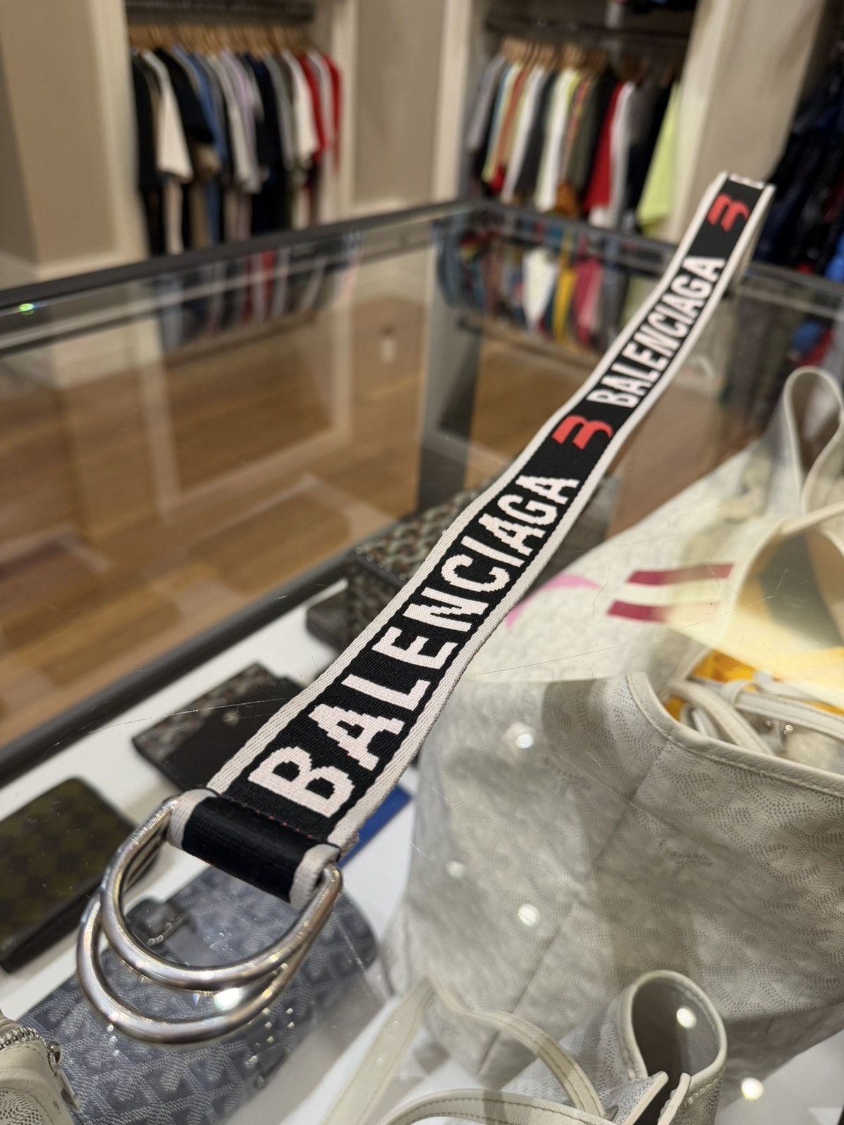 Balenciaga Balenciaga D Ring Belt - Black Size ONE SIZE - 2 Thumbnail
