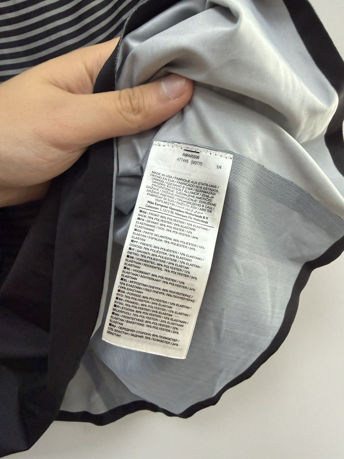 Nike Nike 2016 Pro Elite Team Tape Cut Singlet Size US XL / EU 56 / 4 - 9 Thumbnail