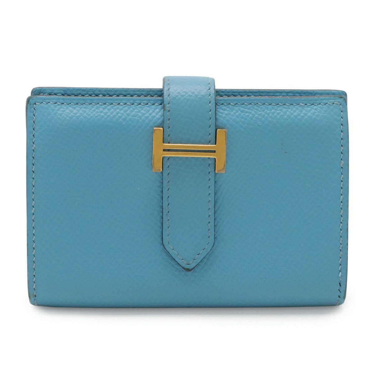 Hermes Hermes Hermes Bearn Mini coin case card case Leather Card Case D DUTY FREE for USA Size ONE SIZE - 1 Thumbnail