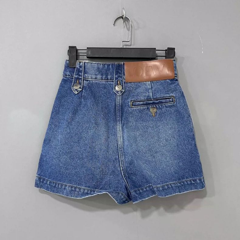 Loewe loewe Blue cropped jeans 2505-Nextarrow Size US 32 / EU 48 - 3 Thumbnail