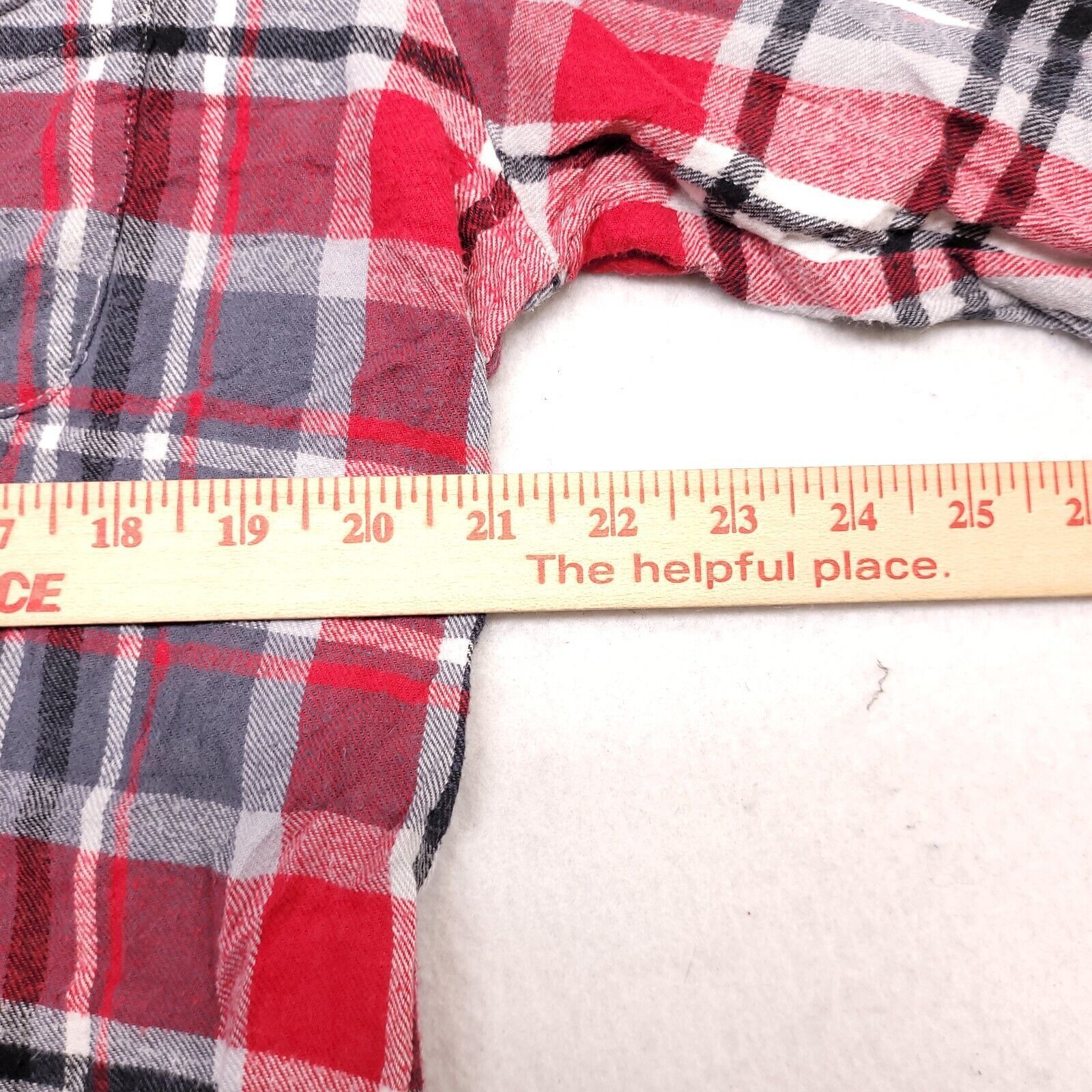 John Bartlett John Bartlett Tartan Flannel Shirt Mens Size Large L Red Size US L / EU 52-54 / 3 - 9 Thumbnail