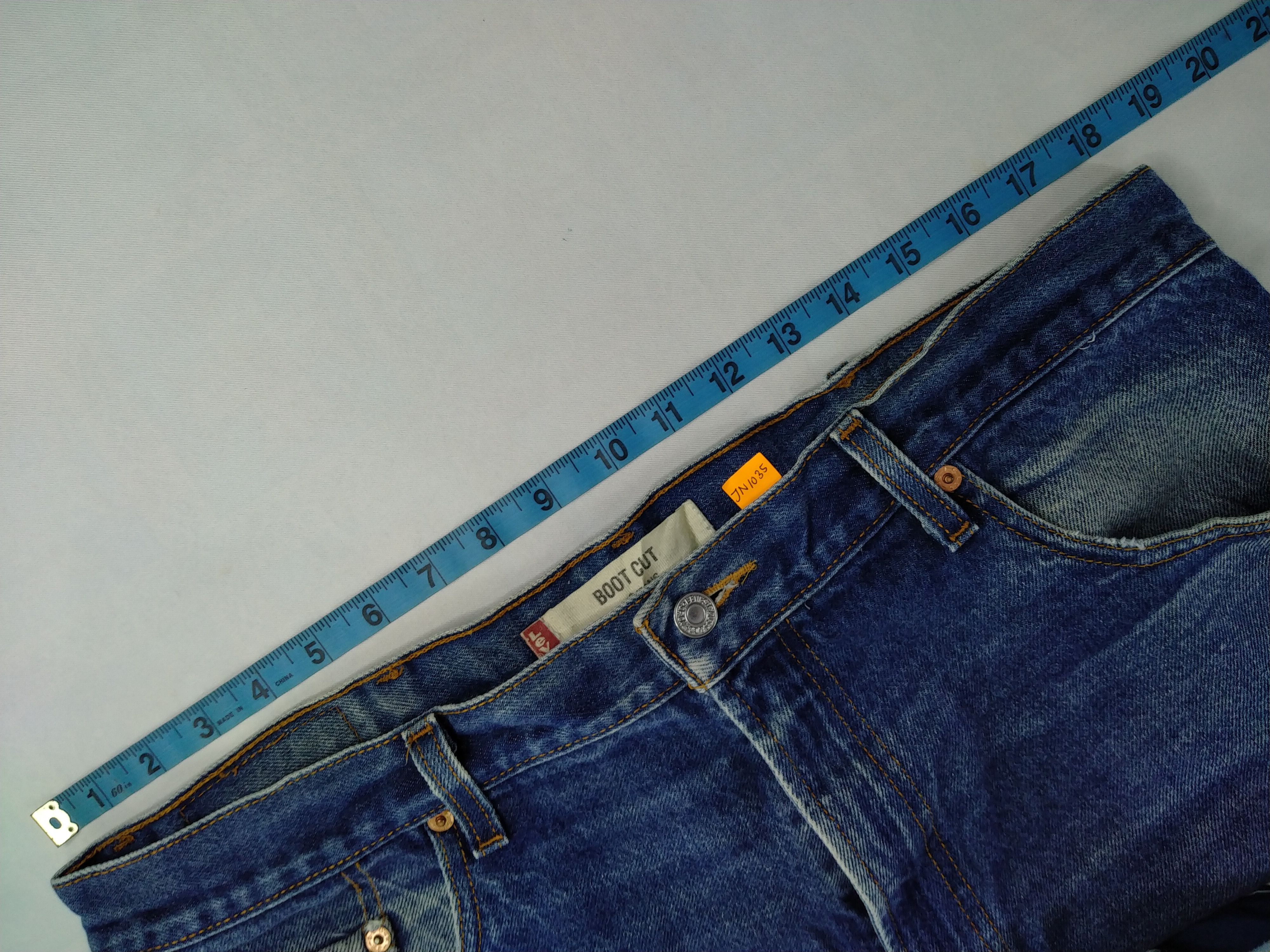 Japanese Brand Boot Cut Vintage Levi's 517 Flare 37x34.5 Denim -JN1035 Size US 37 - 5 Thumbnail