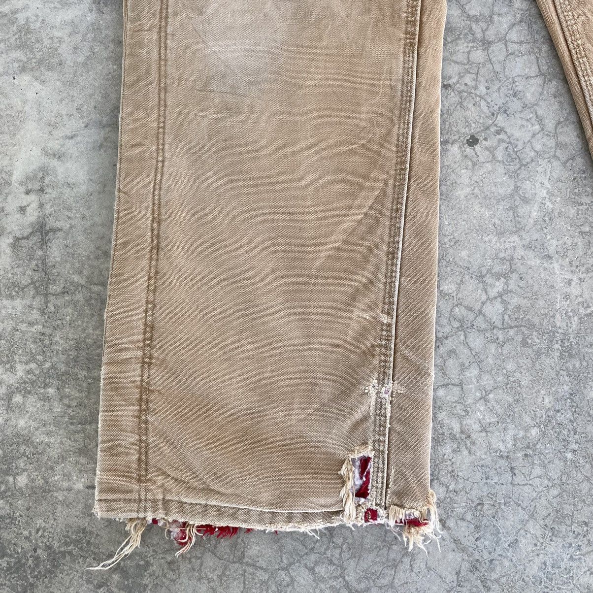 Carhartt VTG Carhartt Insolation Lined Faded Tan Workwear Pants Size US 33 - 9 Thumbnail