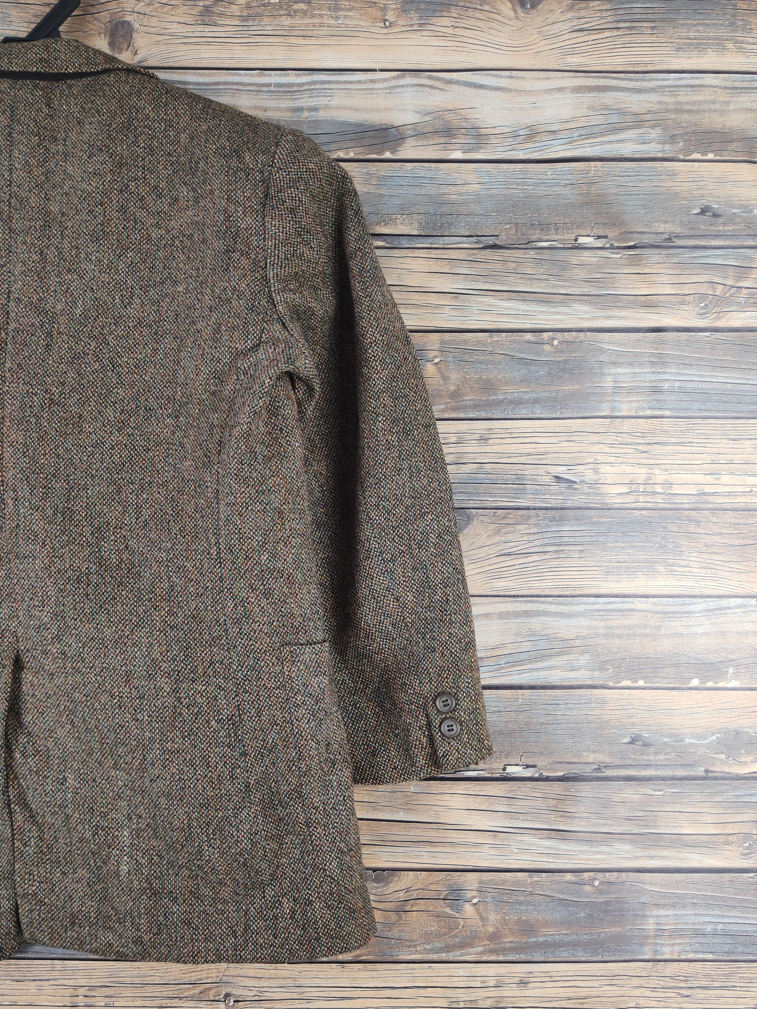 Vintage Vintage Collection by Hi.mode Beige Wool Blazers Size US M / EU 48-50 / 2 - 9 Thumbnail