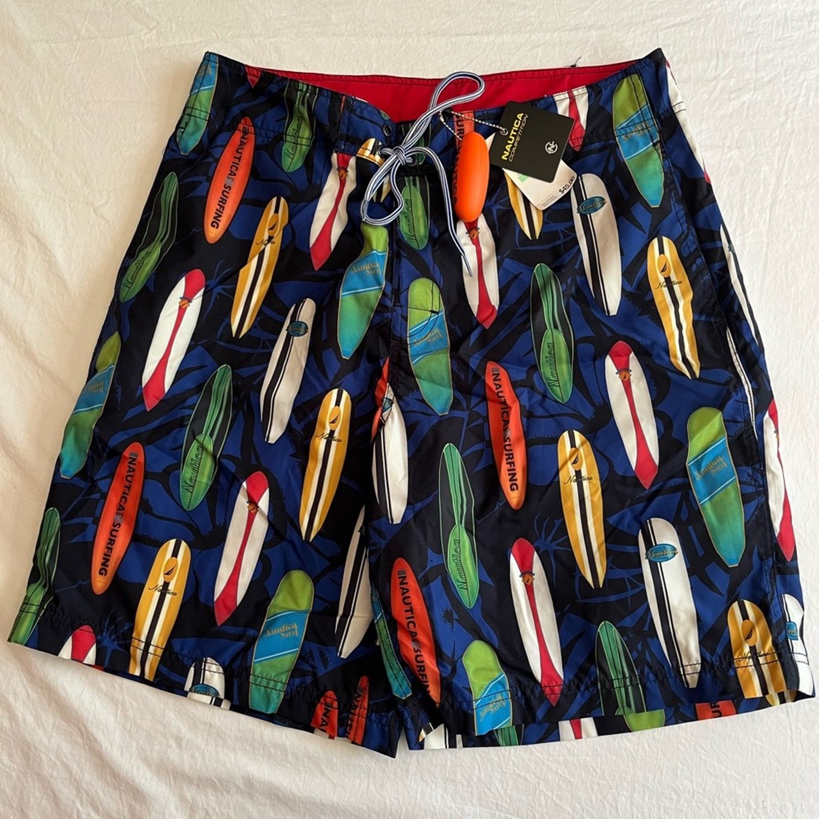 Nautica NWT Nautica Mens Swim Trunks Surf Board Shorts Size 34 Size US 34 / EU 50 - 1 Thumbnail