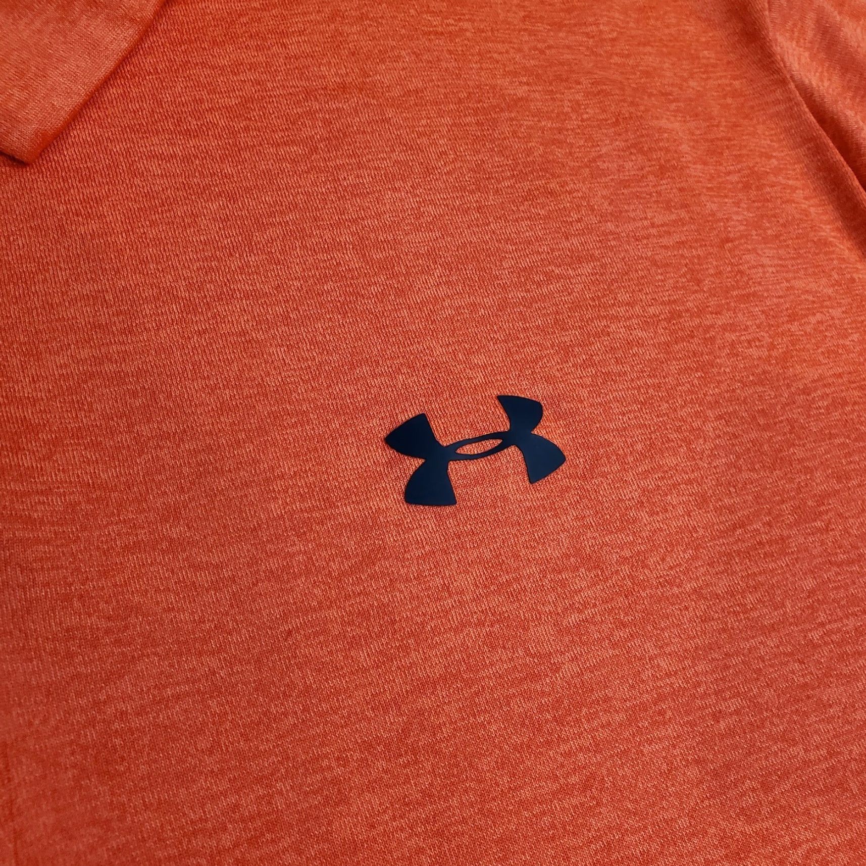 Under Armour Under Armour Polo Shirt Mens Extra Large Orange Playoff Performance Stretch Size US XL / EU 56 / 4 - 3 Thumbnail