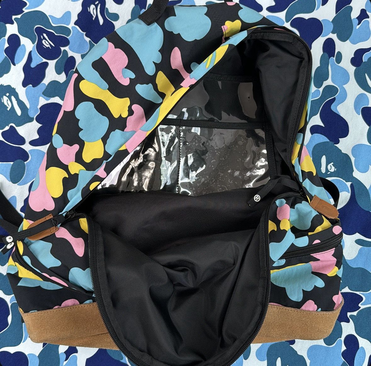 Bape 2005 Cotton Candy Camo Backpack Size ONE SIZE - 4 Thumbnail