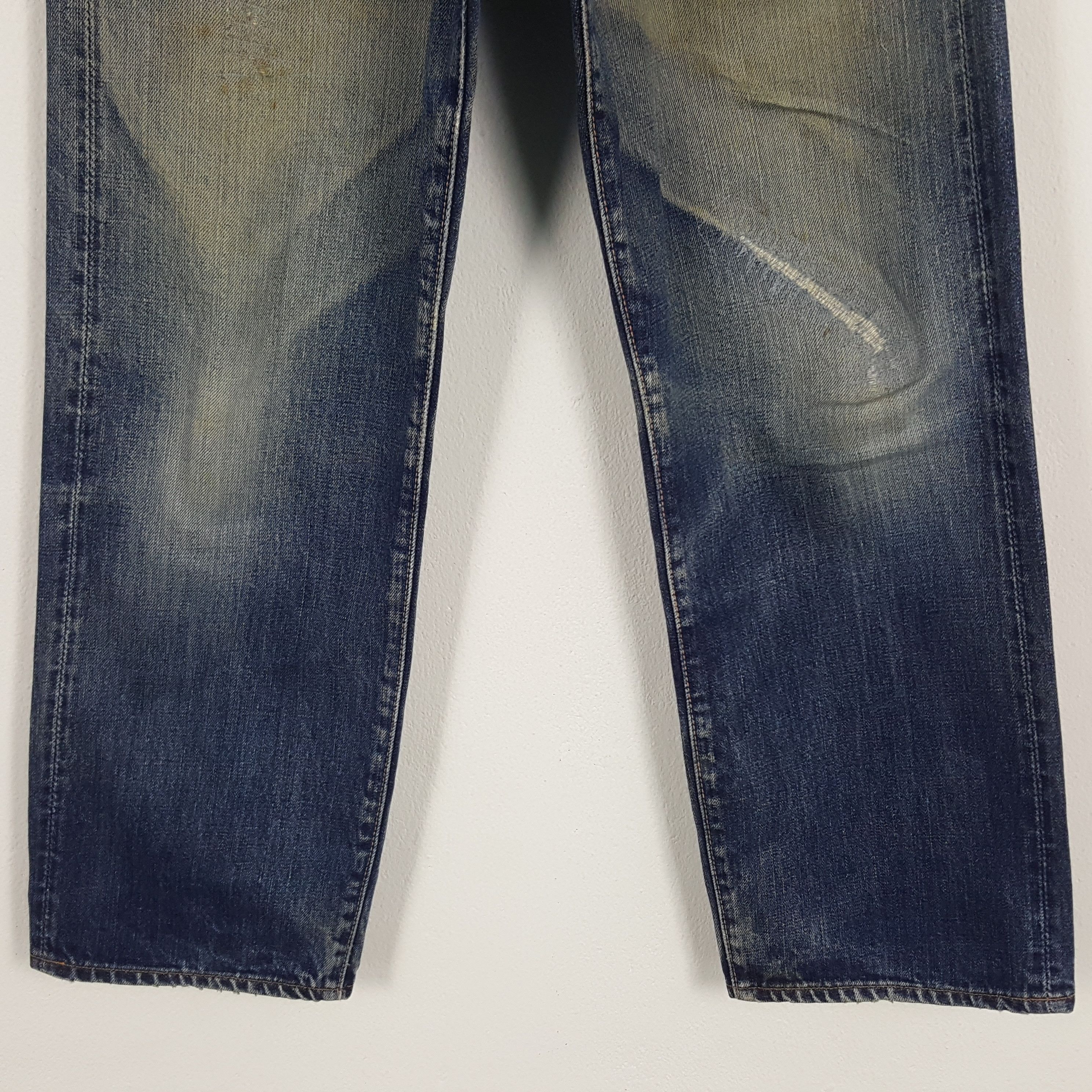 Evisu × Japanese Brand × Vintage Vintage Evisu Japanese Brand Daicock Custom Selvedge Jeans Size US 27 - 6 Thumbnail