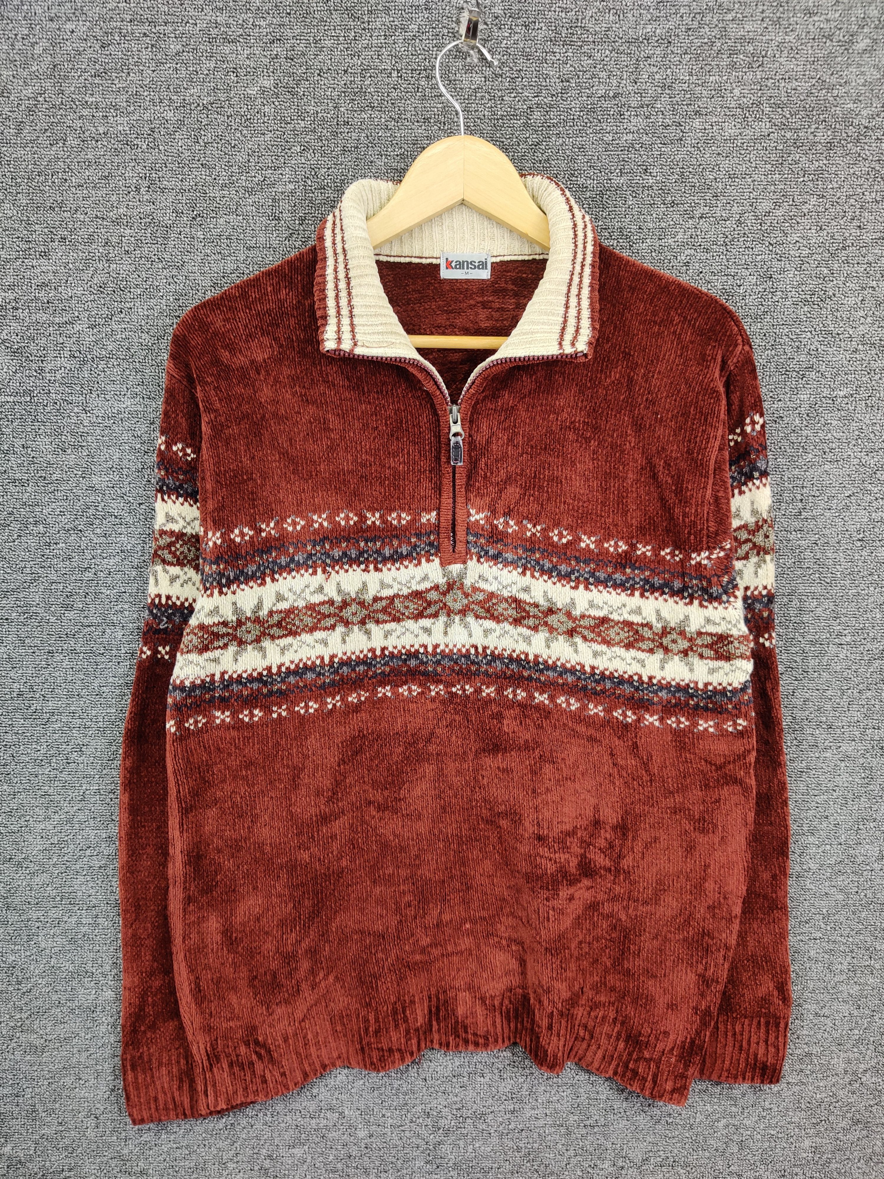 Kansai Yamamoto Vintage 90's Kansai Yamamoto Sweater Knitwear Size US M / EU 48-50 / 2 - 1 Thumbnail
