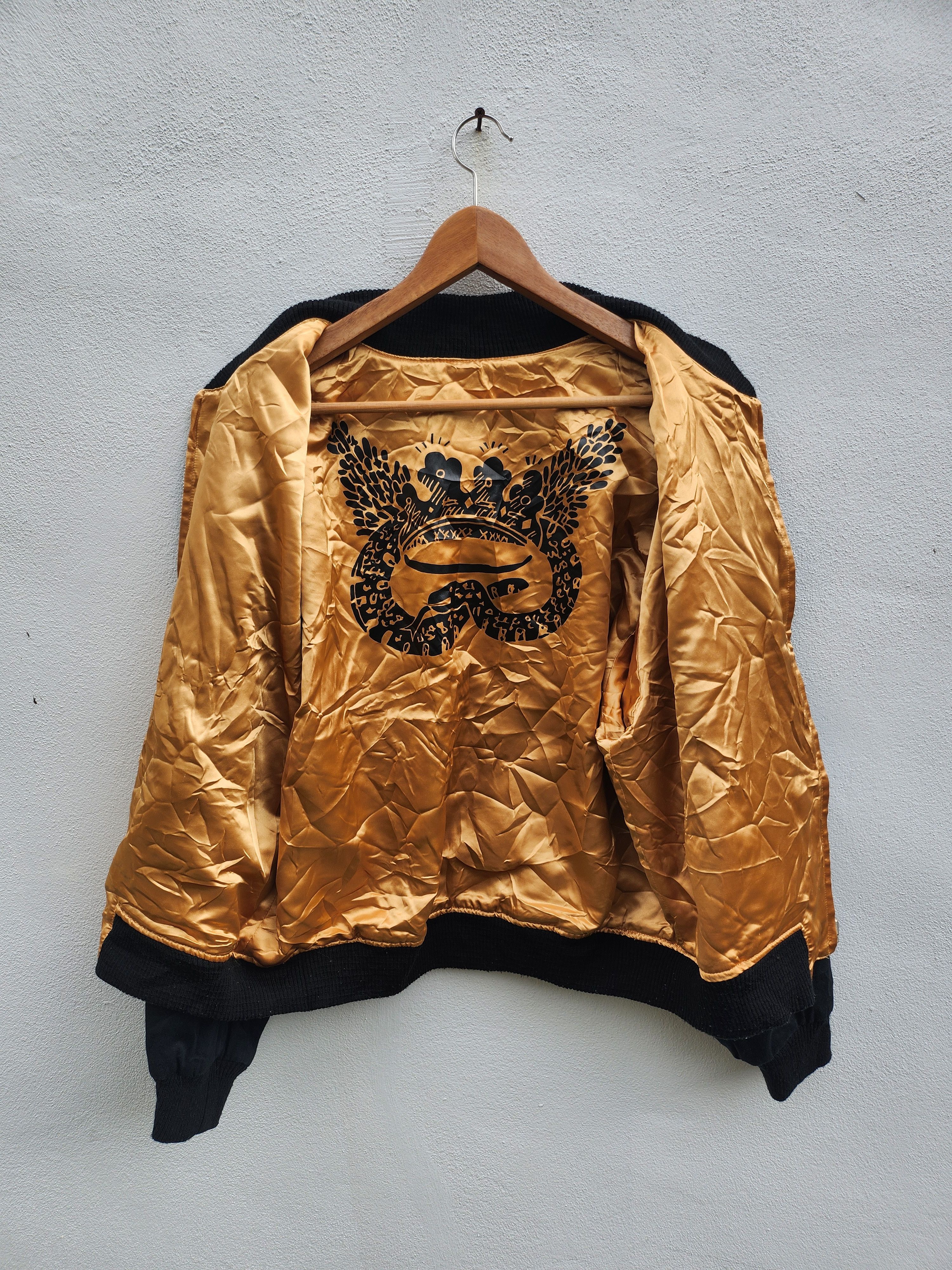 Japanese Brand × Michiko Koshino London 💥 Snake Michiko Koshino London Reversible Bomber Size US L / EU 52-54 / 3 - 11 Thumbnail