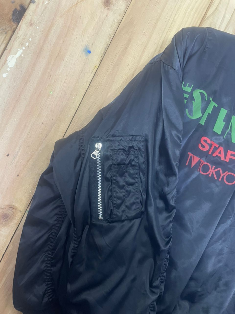 Designer vintage The sting Bomber Jacket Size US L / EU 52-54 / 3 - 12 Thumbnail