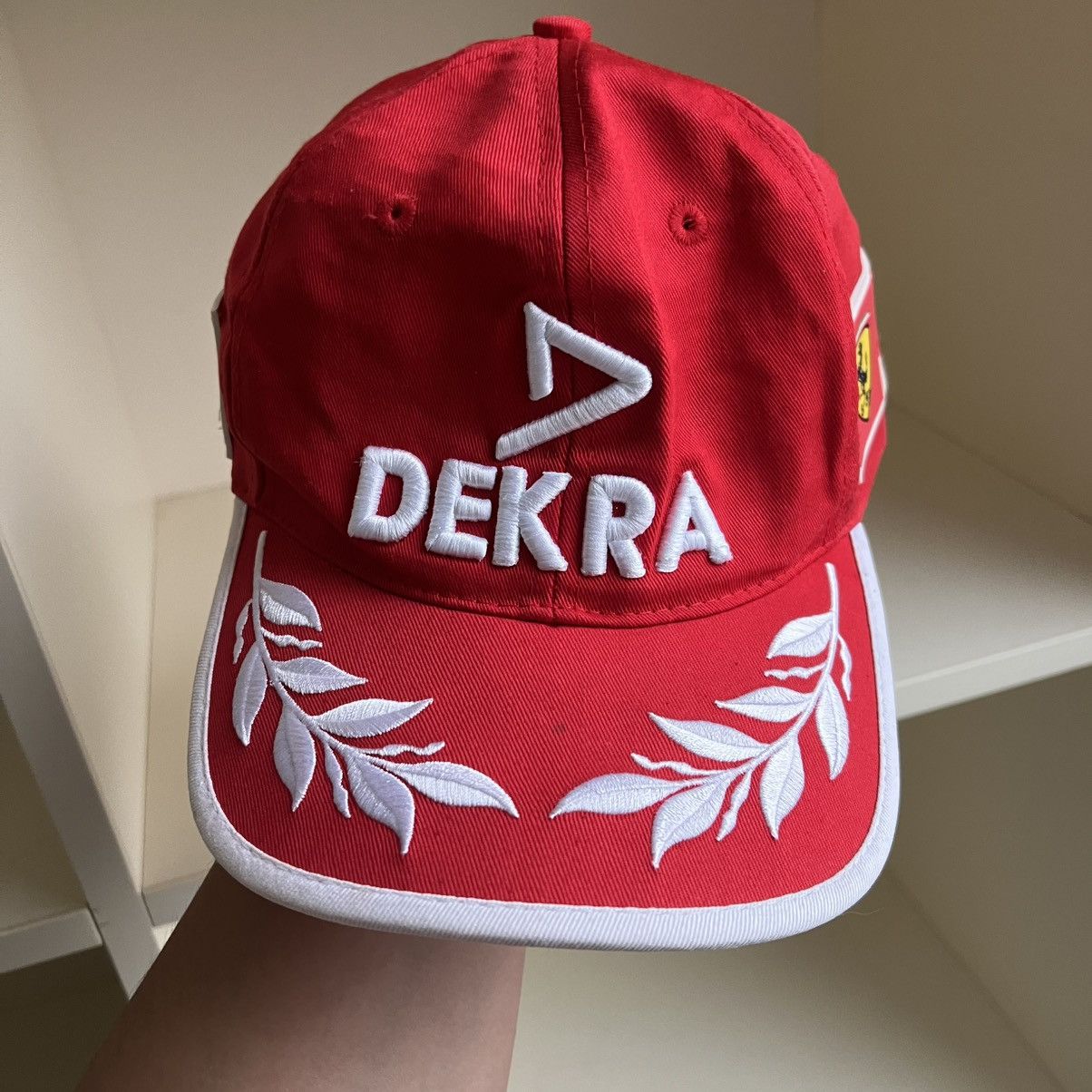 Ferrari Vintage Ferrari Racing Cap Michael Schumacher Dekra Size ONE SIZE - 3 Thumbnail