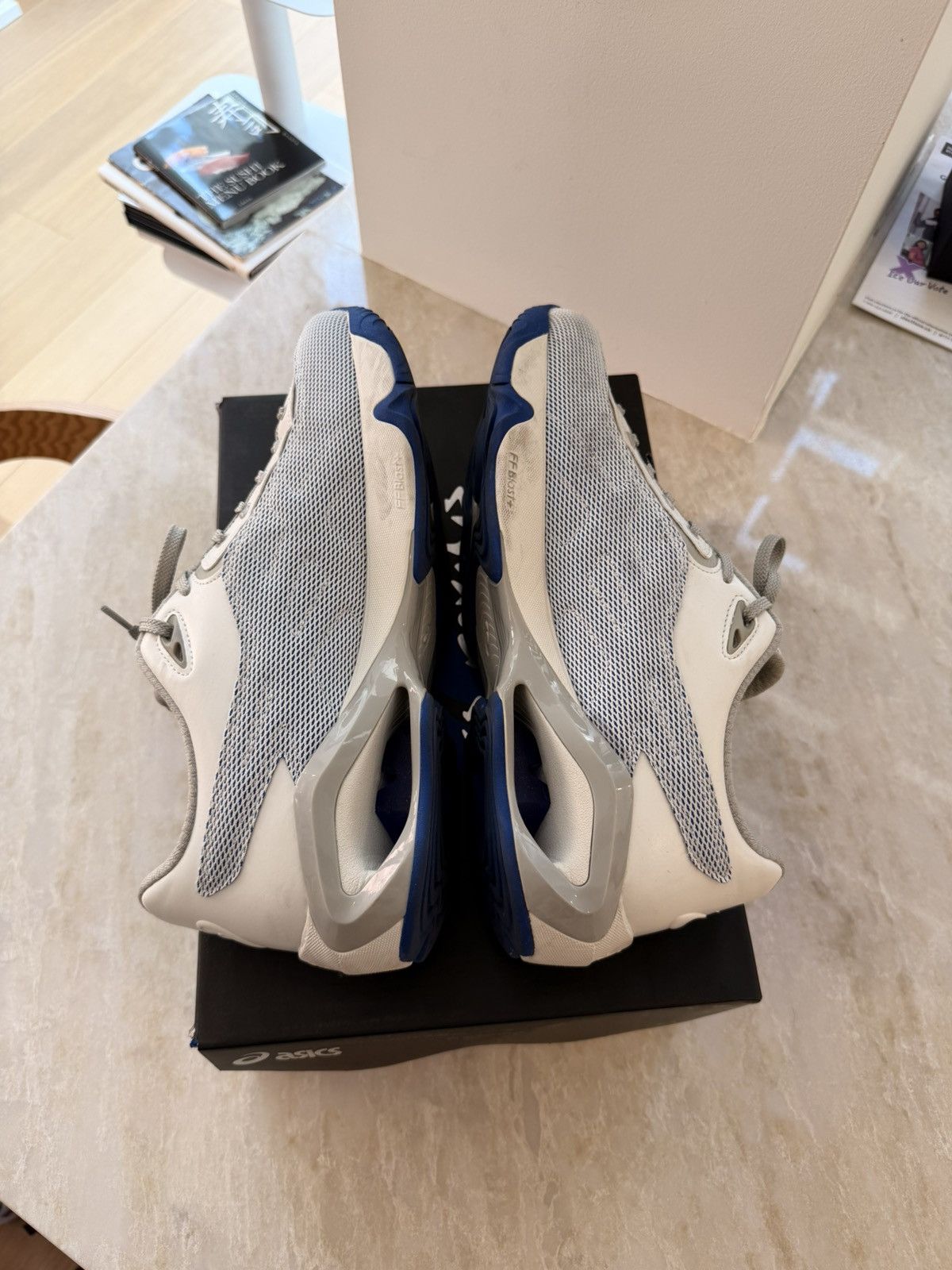 Asics × Kiko Kostadinov ASICS NOVALIS GEL-TEREMOA White/Blue (11) Size US 11 / EU 44 - 8 Thumbnail