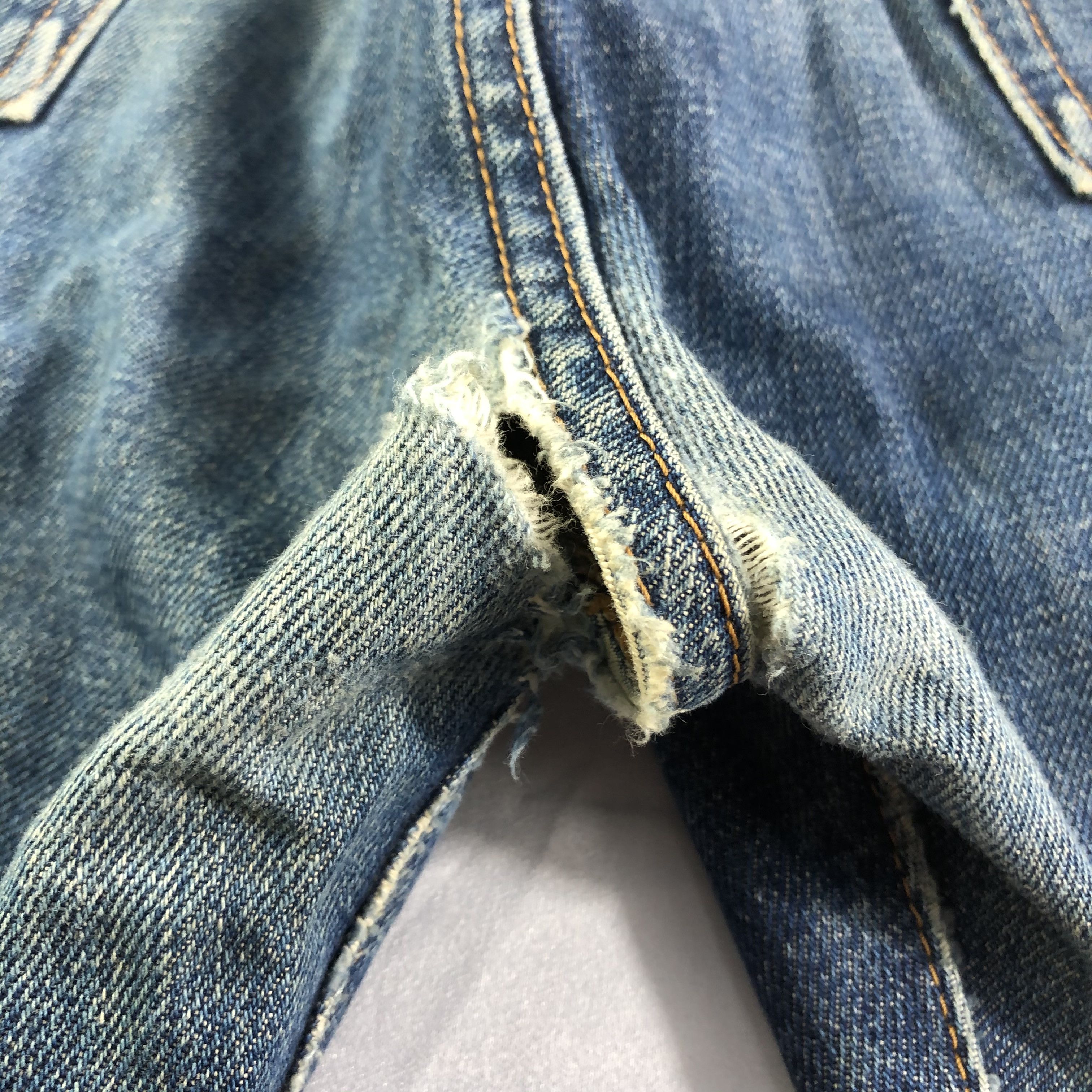 Levi's × Vintage 90s Vintage Levis 502 Redline Jeans-JM3705 Size US 33 - 5 Thumbnail