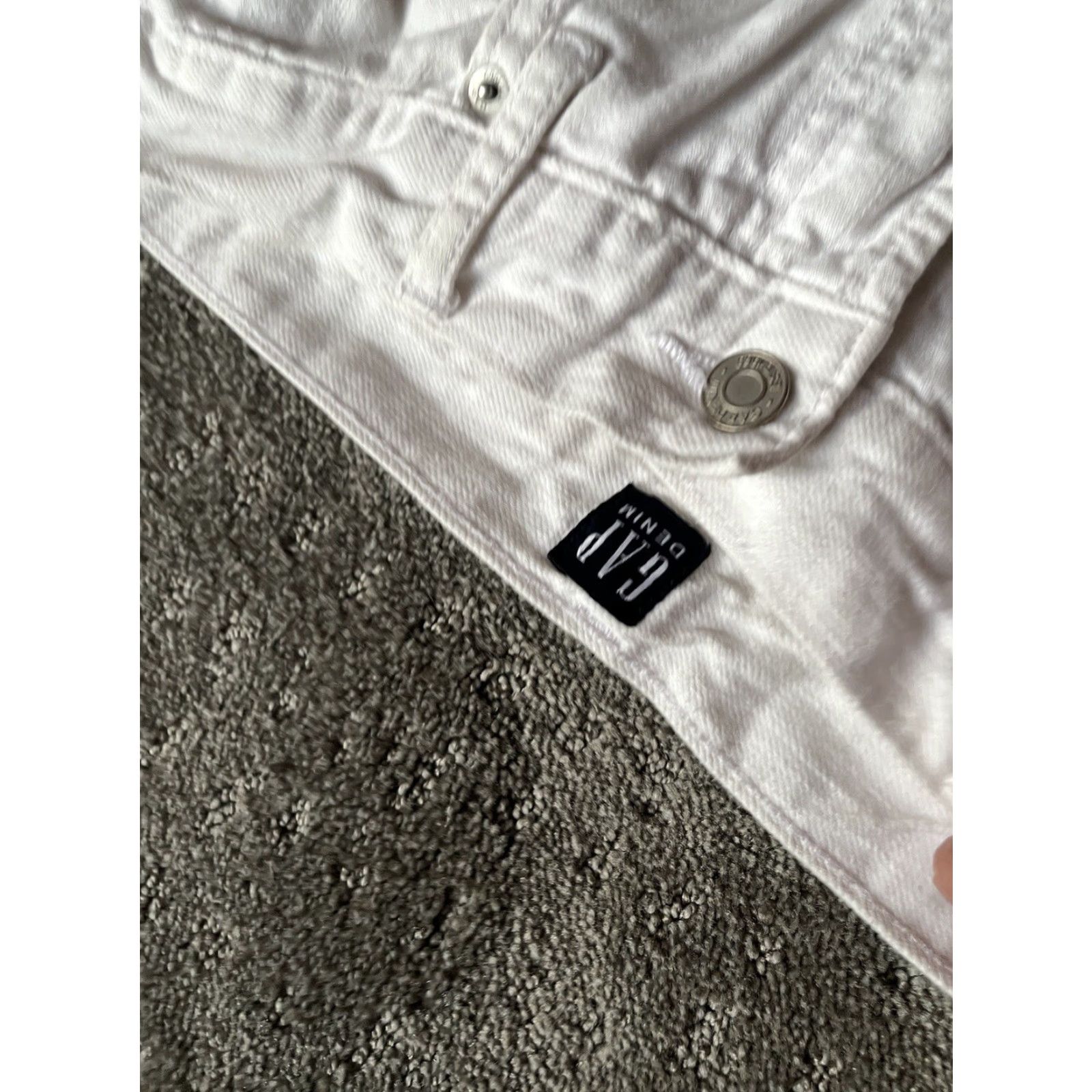 Gap Gap Jeans 28 White Skinny Mid Rise Light Washed Denim Womens Size 28" / US 6 / IT 42 - 5 Thumbnail