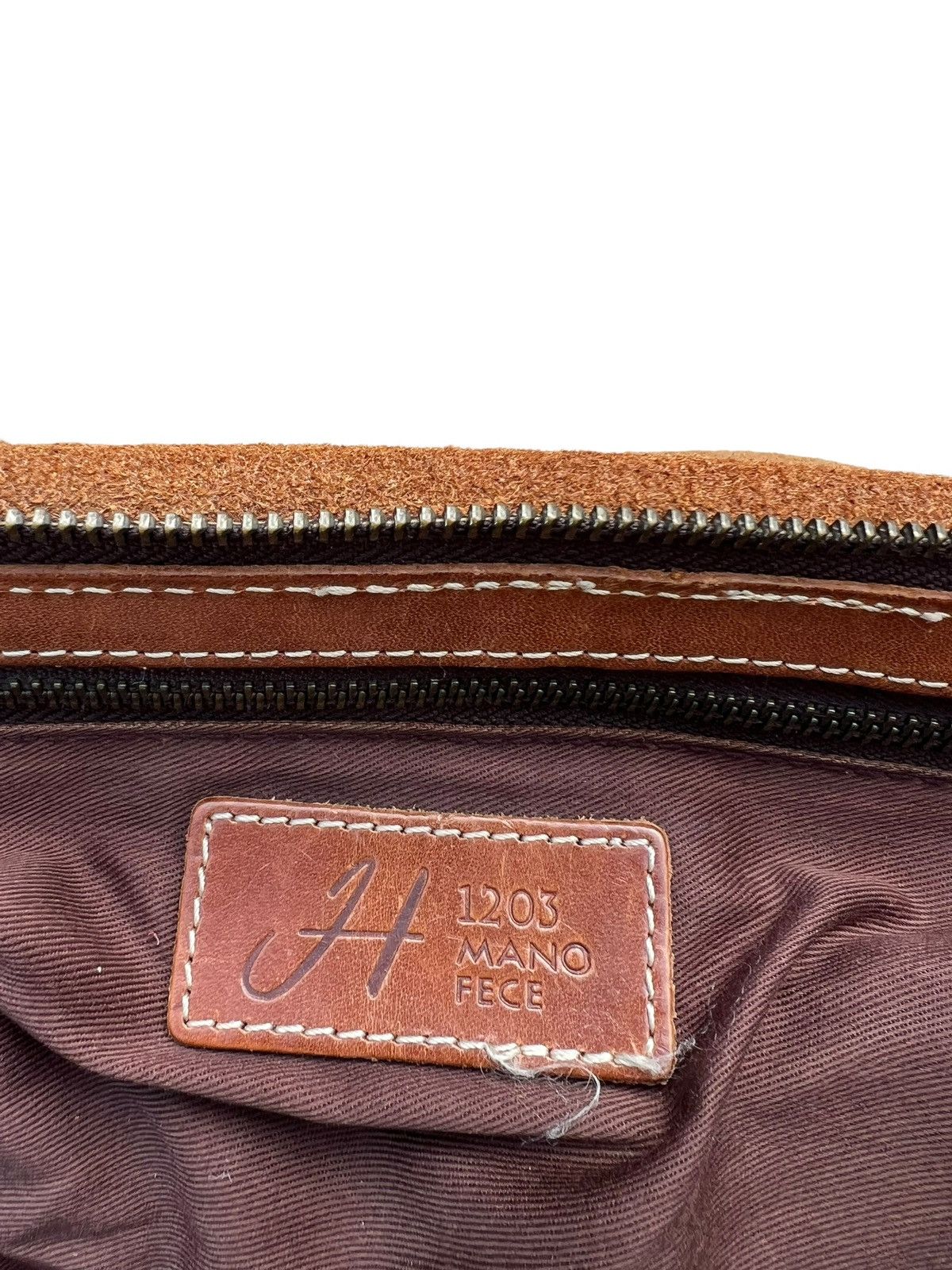 Leather H 1203 Mano Fece Japan Patina Leather Bag Size ONE SIZE - 22 Thumbnail