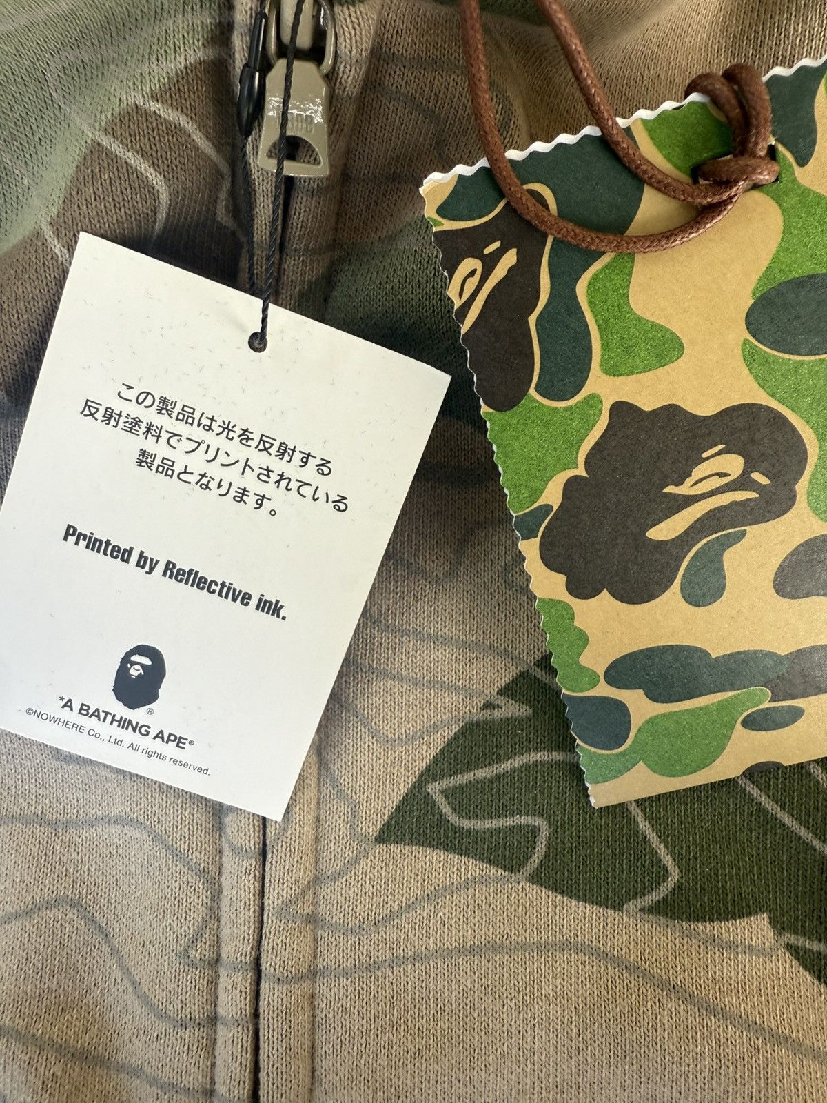Bape Bape Camo Zip Up Size US S / EU 44-46 / 1 - 4 Thumbnail