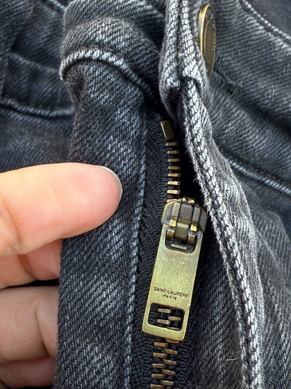Saint Laurent Paris Saint laurent d02 black denim Size US 38 / EU 54 - 7 Thumbnail