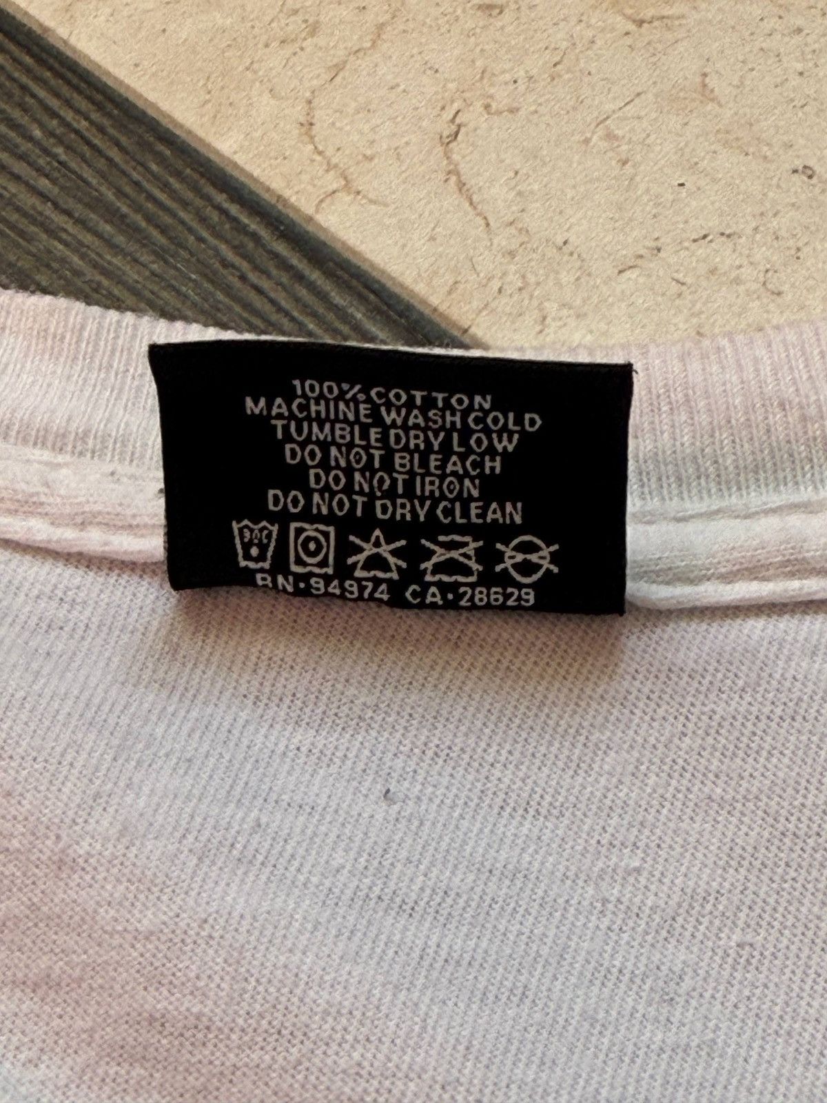 Rick Owens × Stussy Stussy x Rick Owens Collaboration T-Shirt - White Size US M / EU 48-50 / 2 - 6 Thumbnail