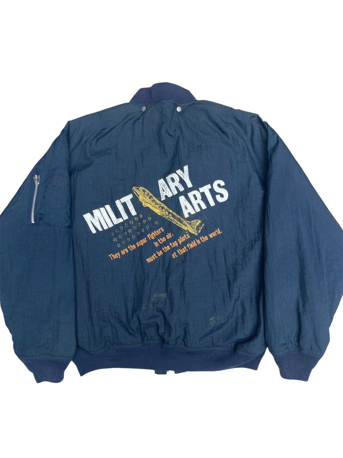 Vintage Vintage Savage Military Arts Bomber Danger Zone Patch Size US M / EU 48-50 / 2 - 1 Thumbnail