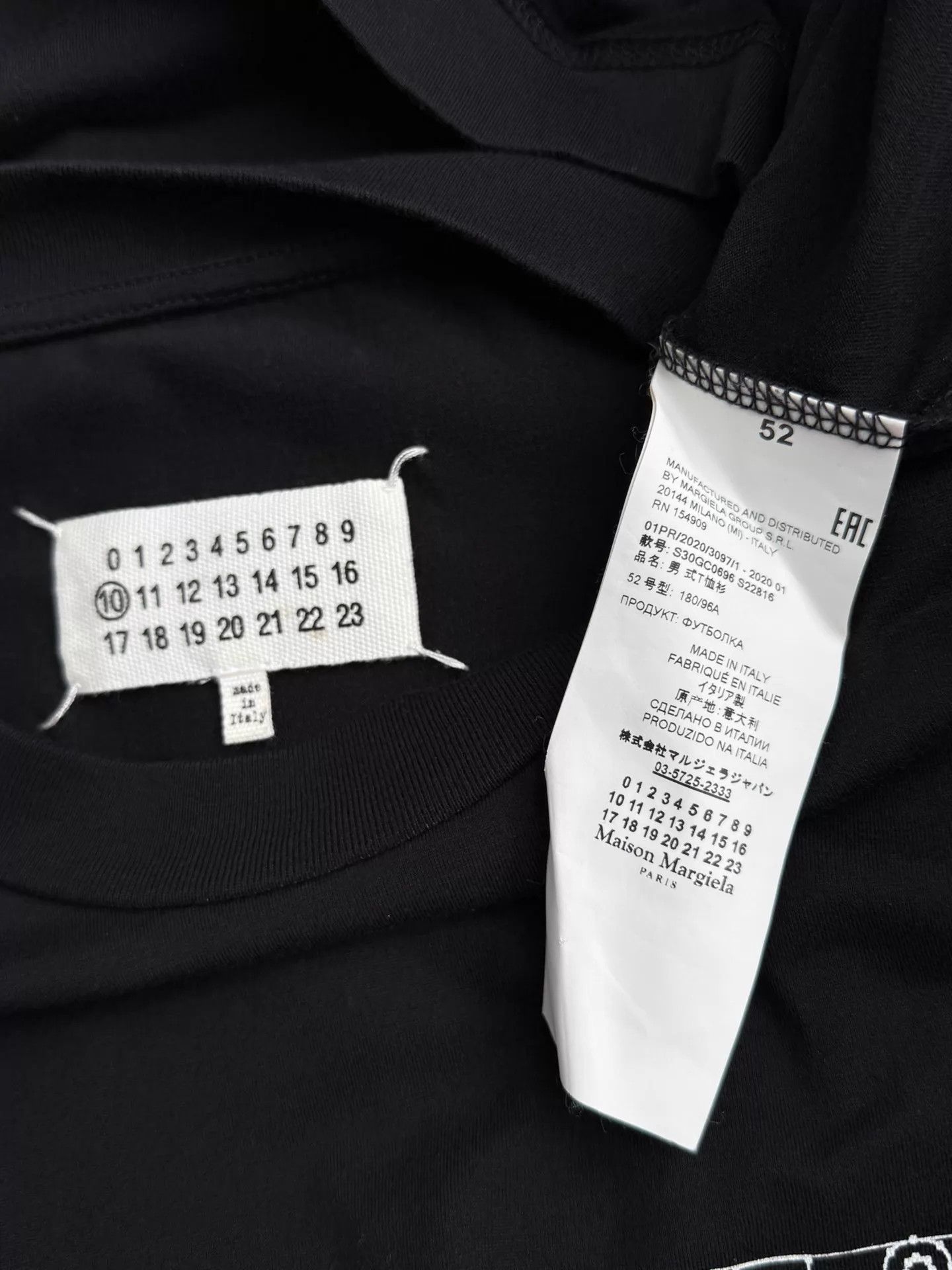 Maison Margiela Maison Margiela S/S20 Digital Print T-shirt 52 IT Size US L / EU 52-54 / 3 - 7 Thumbnail