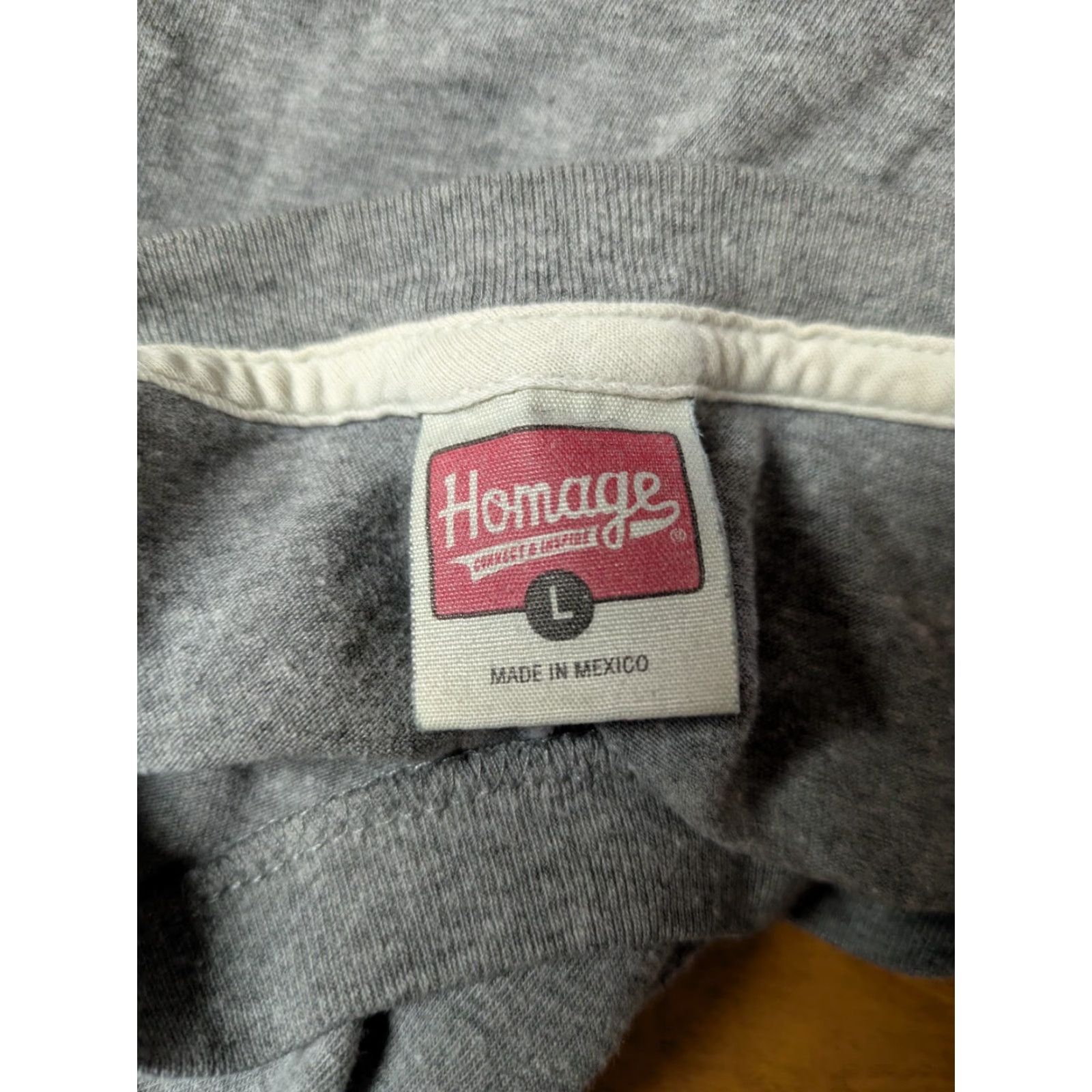 Etro Homage Not All Heroes Wear Capes T Shirt Large Gray Cotton Blend Crew Neck Short Sleeve Graphic Tee Men Vintage Cartoon Retro Size US L / EU 52-54 / 3 - 4 Thumbnail