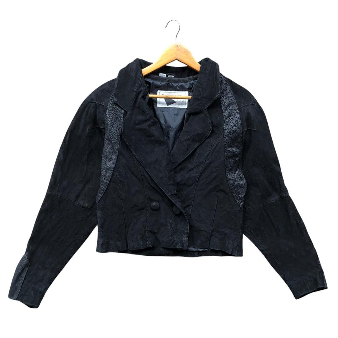 Tornado Mart Vintage japan YUCATAN BAY snow leopard leather jacket Size M / US 6-8 / IT 42-44 - 1 Thumbnail