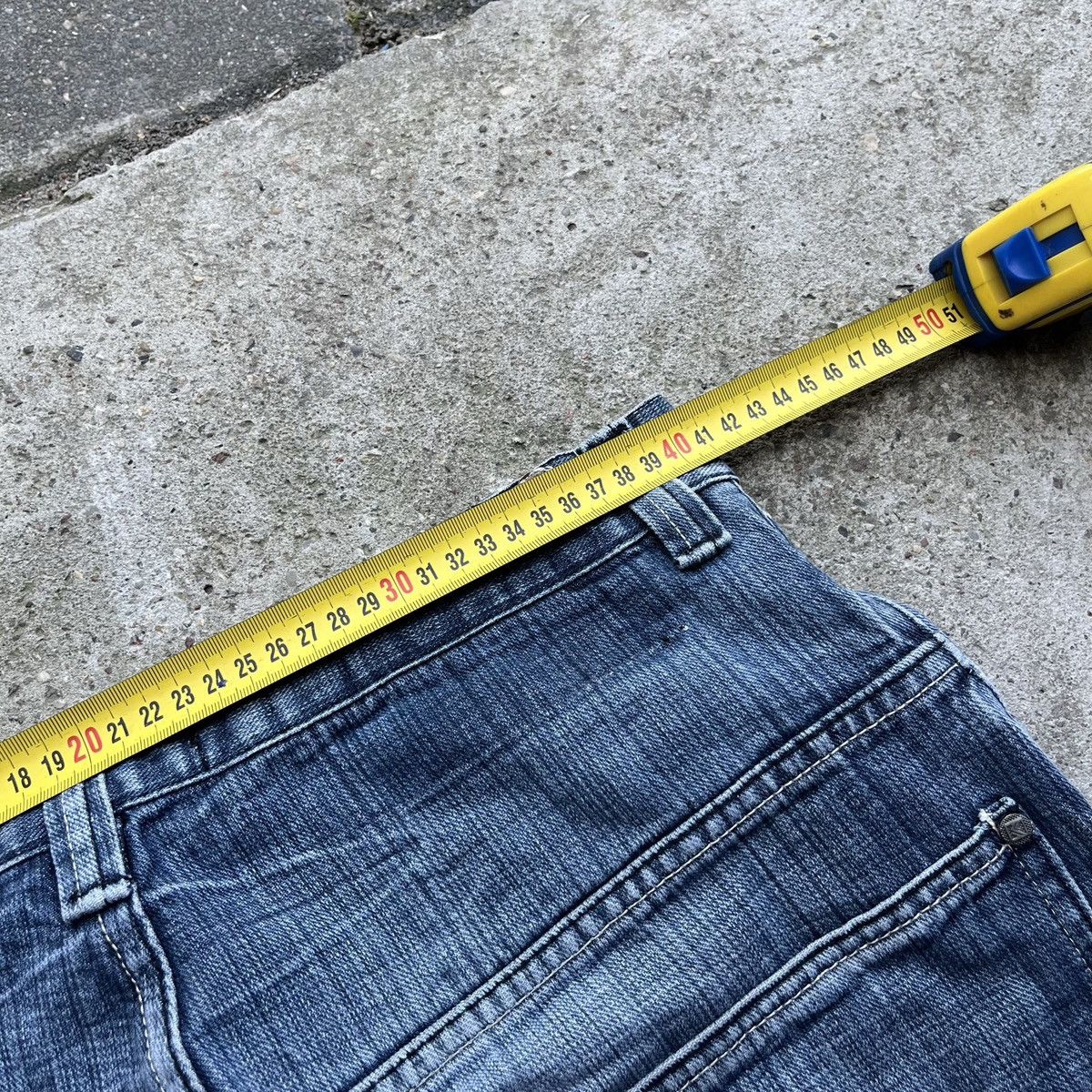 Karl Kani × Vintage Karl Kani 32x34 Vintage Y2K Big Logo Baggy Rap Denim Jeans Size US 32 / EU 48 - 19 Thumbnail