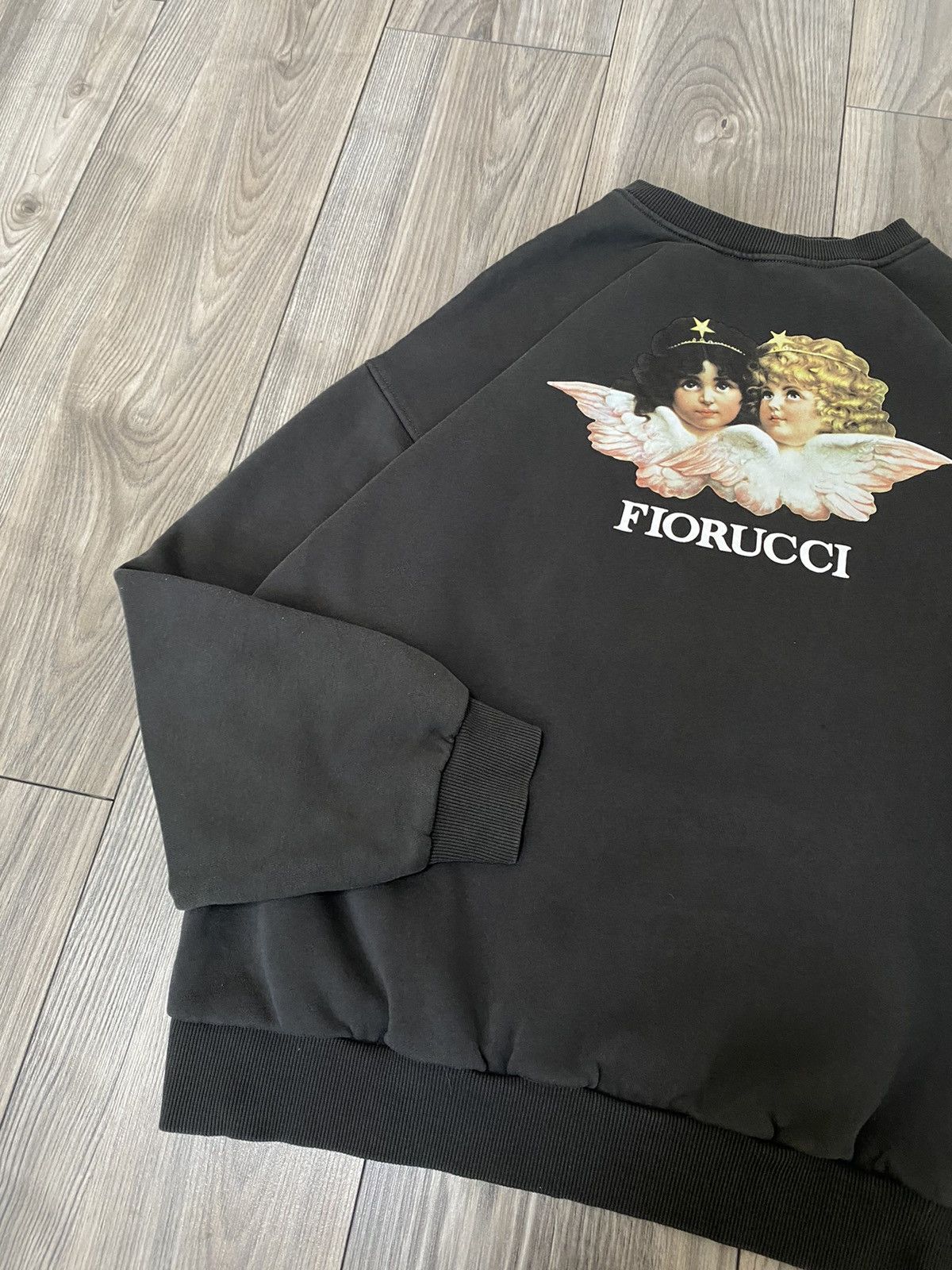 Fiorucci Vintage Fiorucci Angels Print Crew Neck Sweatshirt Size M Size US M / EU 48-50 / 2 - 5 Thumbnail