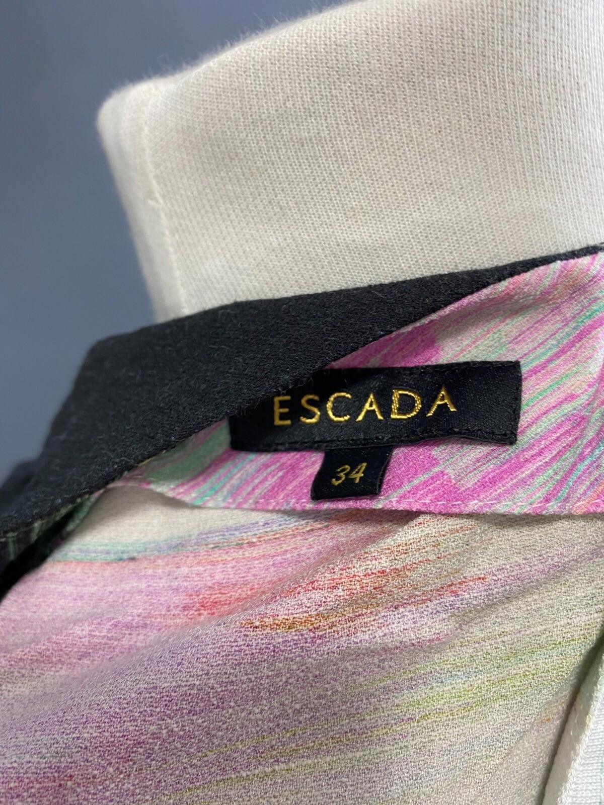 Escada Escada Manresa Bodycon Midi Dress Size EU 34 Size M / US 6-8 / IT 42-44 - 11 Thumbnail