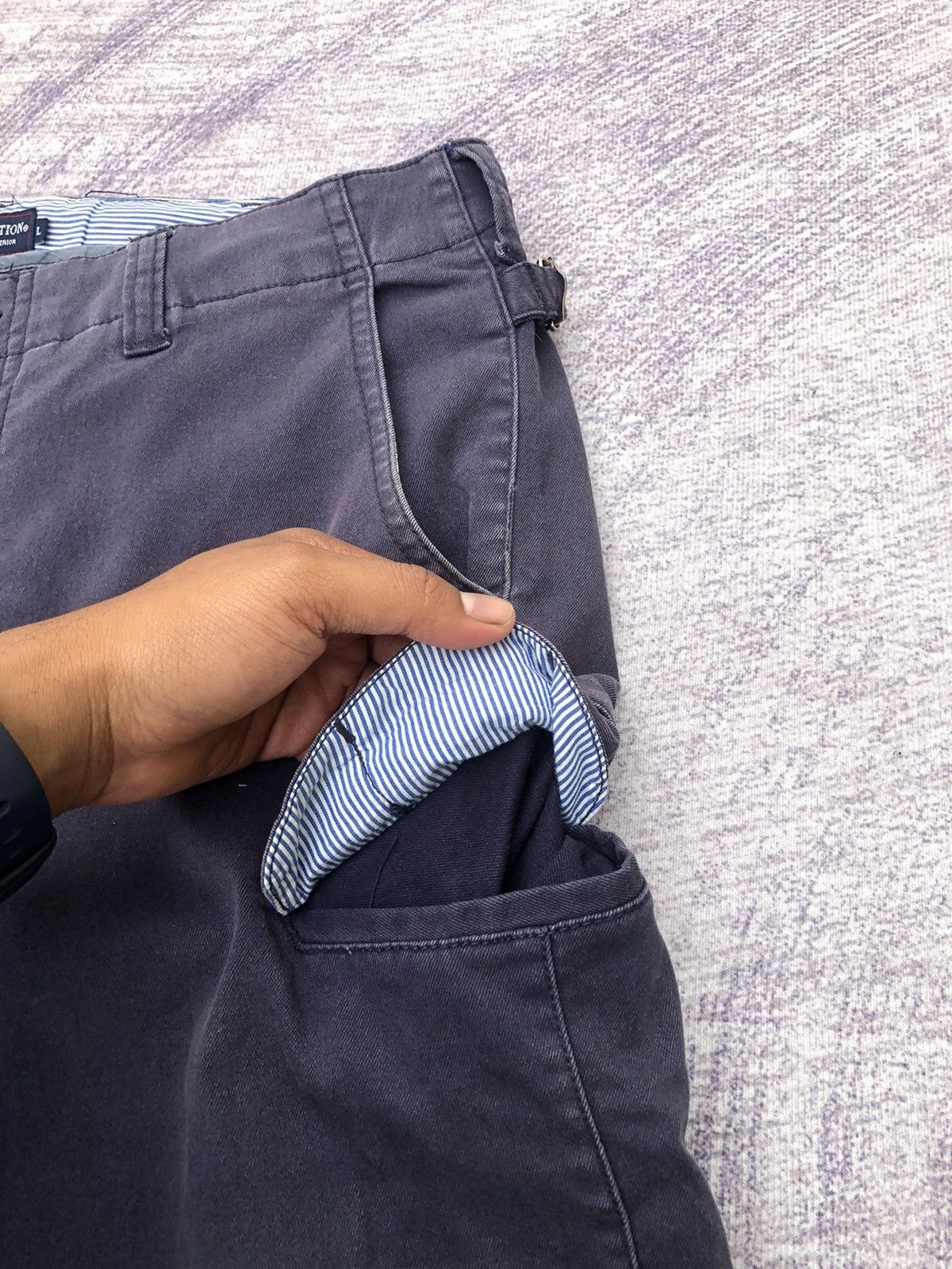 Japanese Brand Japanese United Aviation Cargo Cropped Pant Faded Colour Size US 32 / EU 48 - 6 Thumbnail