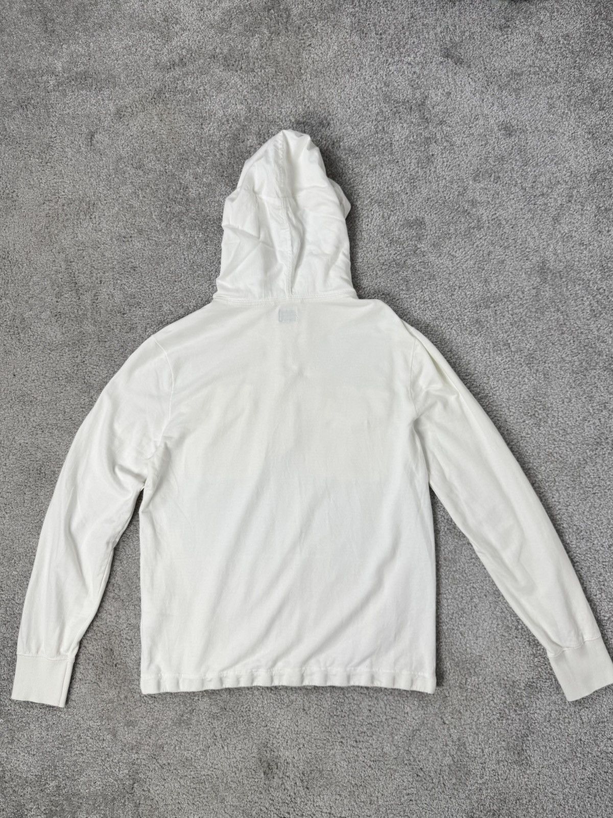C.P. Company C.P. Company Men`s White Two Pocket Smock Hoodie Size L Size US L / EU 52-54 / 3 - 3 Thumbnail