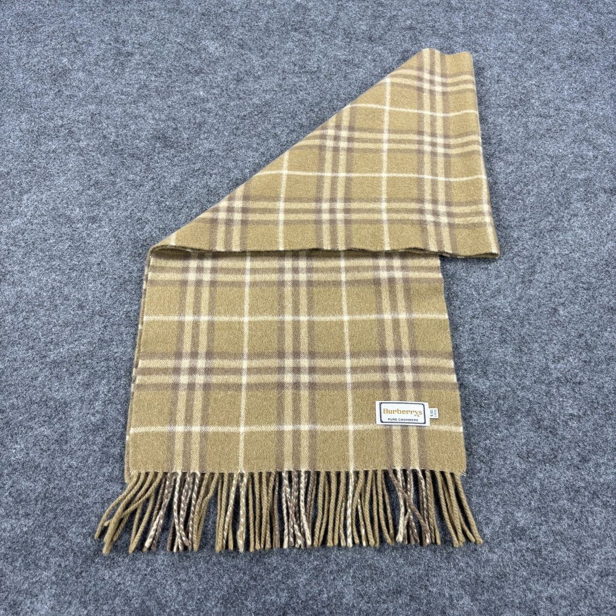 Burberry × Vintage Burberry Scarf # D703 # Muffler # Neckwear Size ONE SIZE - 7 Thumbnail