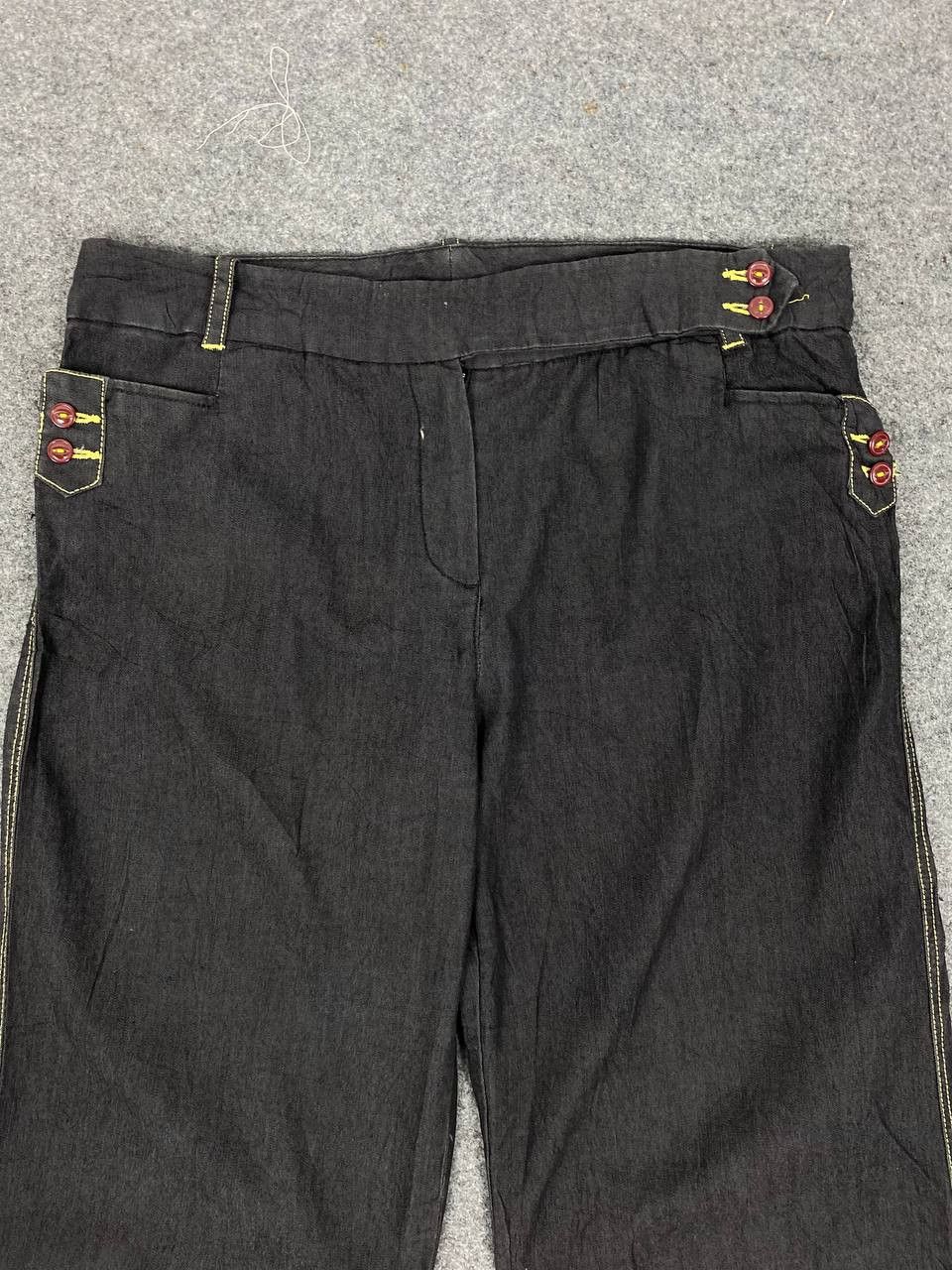 Japanese Brand vintage japanese brands wide leg pants nice design Size 36" / US 14 / IT 50 - 6 Thumbnail