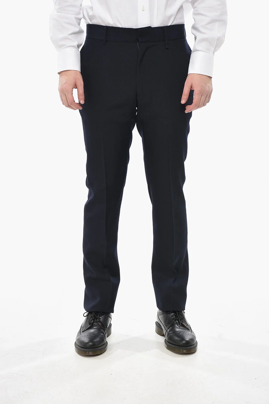 Givenchy og1mm0326 Virgin Wool Four-Pocket Pant in Blue Size US 32 / EU 48 - 1 Thumbnail