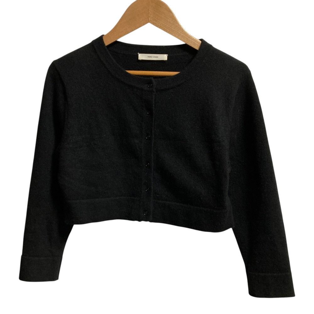 Other Other YOKO CHAN Cashmere Cropped Cardigan Textile Tops DUTY FREE for USA Size ONE SIZE - 1 Thumbnail