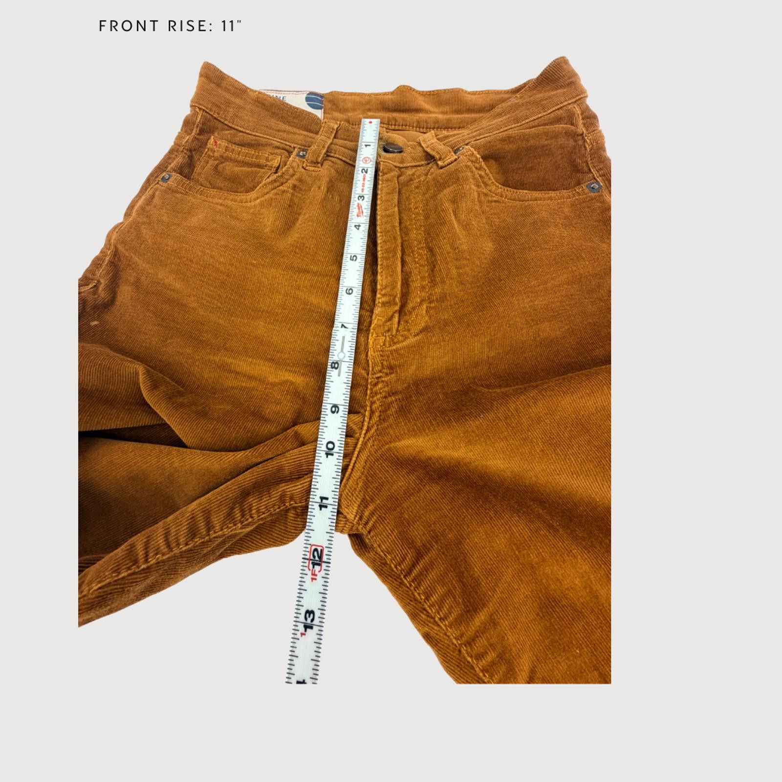 Marine Layer Marine Layer Corduroy Straight Leg Jeans Copper 26 Size 26" / US 2 / IT 38 - 6 Thumbnail