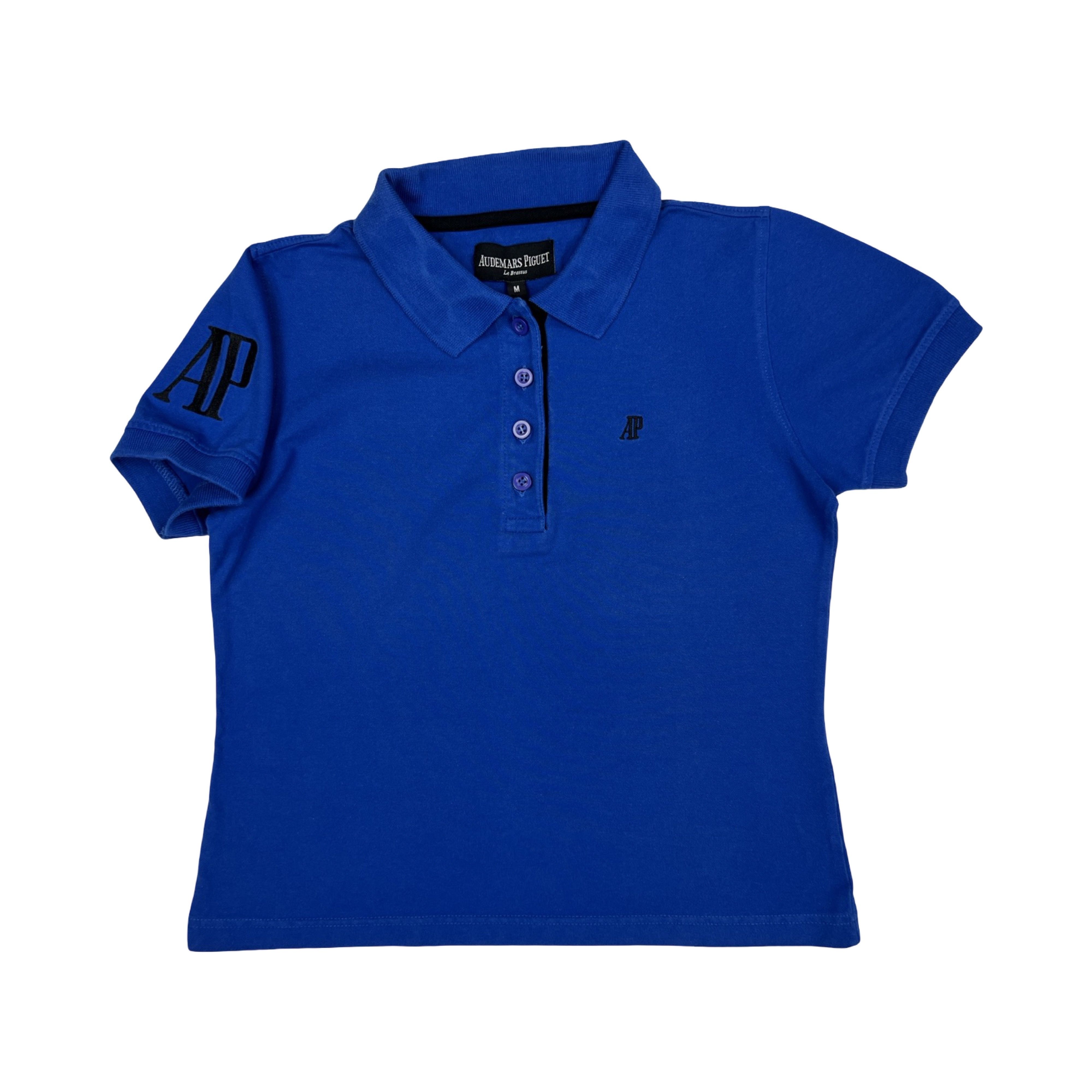 Audemars Piguet × Vintage Vintage Audemars Piguet Le Brassus Polo Logo Blue Size M / US 6-8 / IT 42-44 - 2 Thumbnail